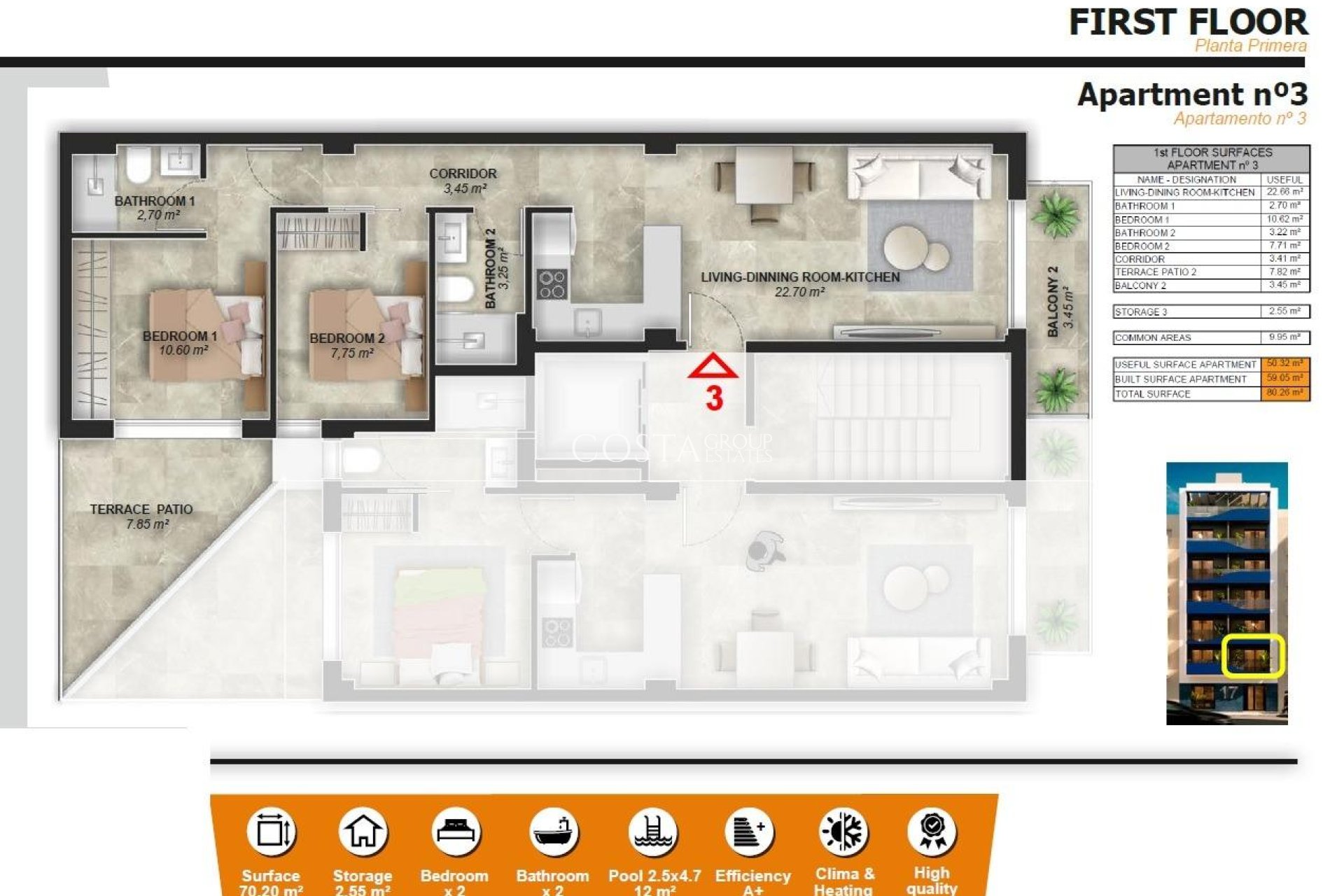 Nowy budynek - Apartments -
Torrevieja - Playa del Acequión
