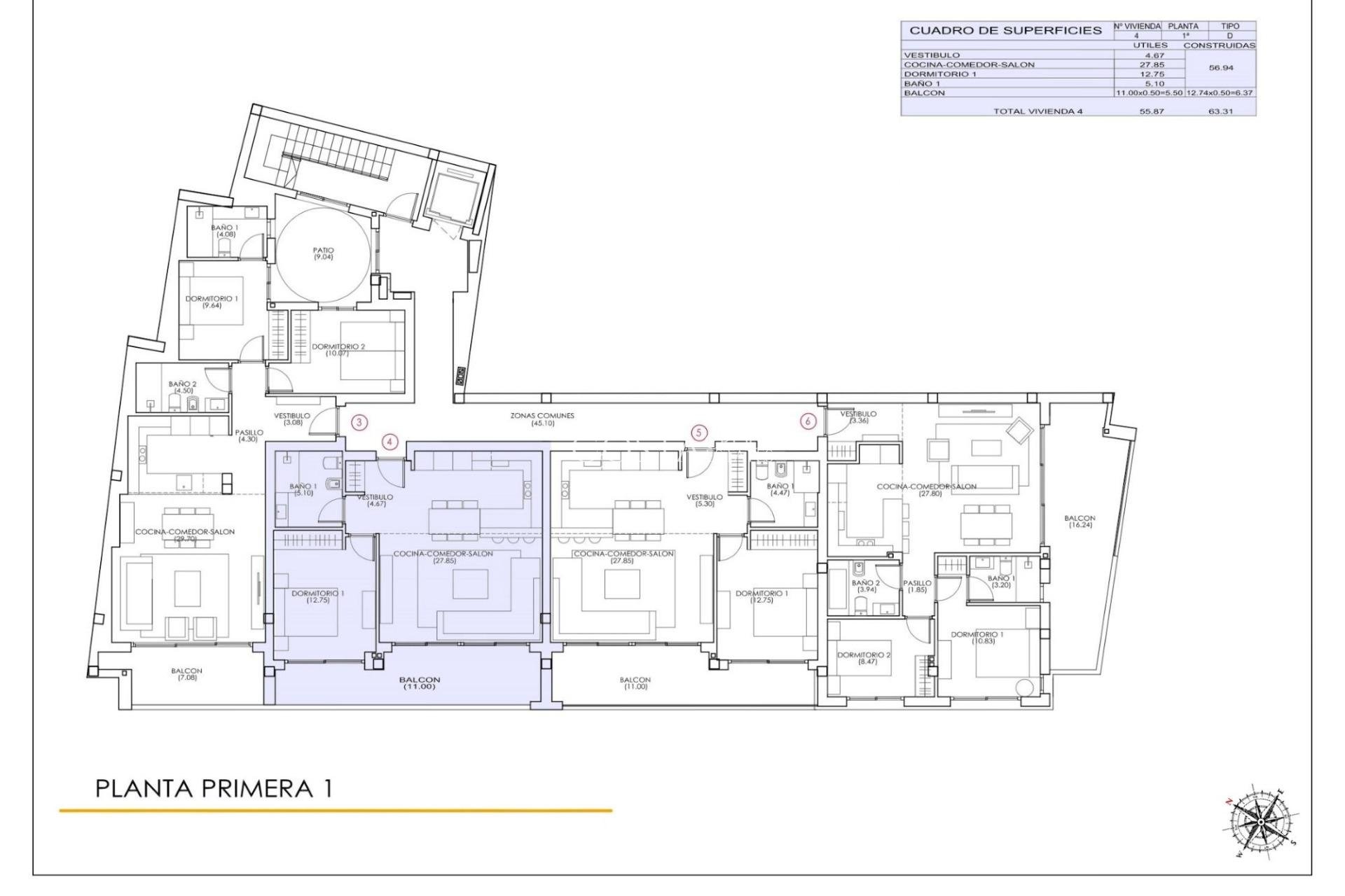 Nowy budynek - Apartments -
Torrevieja - Playa del Cura