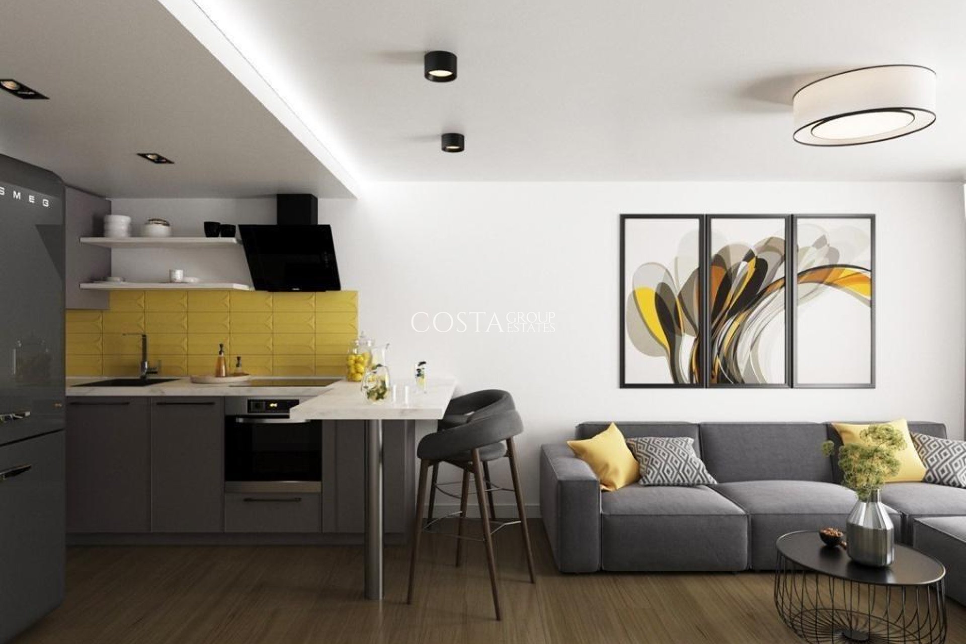 Nowy budynek - Ground floor apartment -
Alicante - Centro