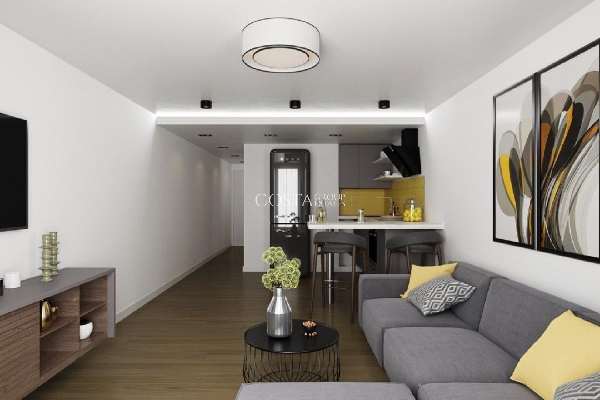 Nowy budynek - Ground floor apartment -
Alicante - Centro
