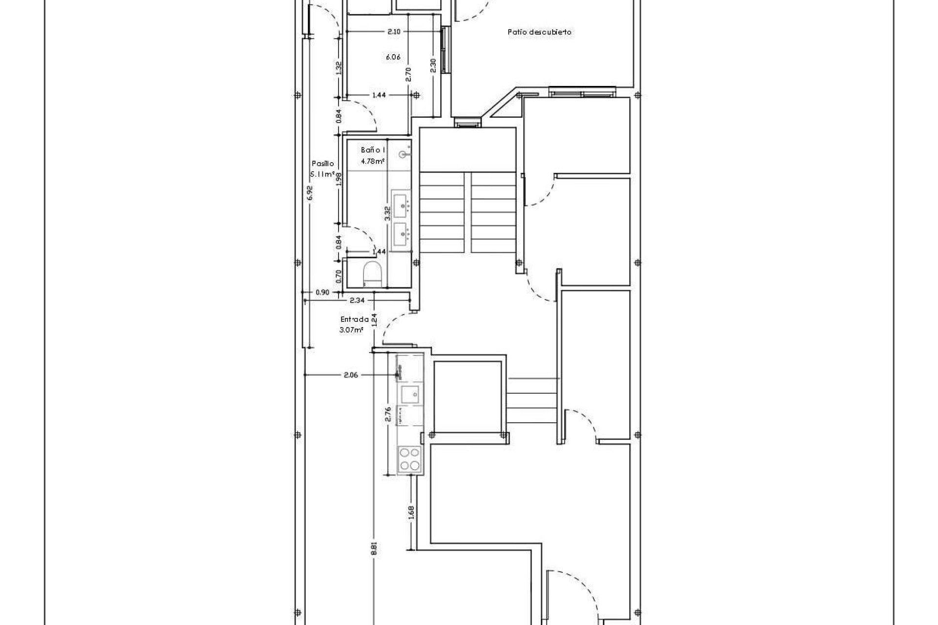 Nowy budynek - Ground floor apartment -
Alicante - Centro