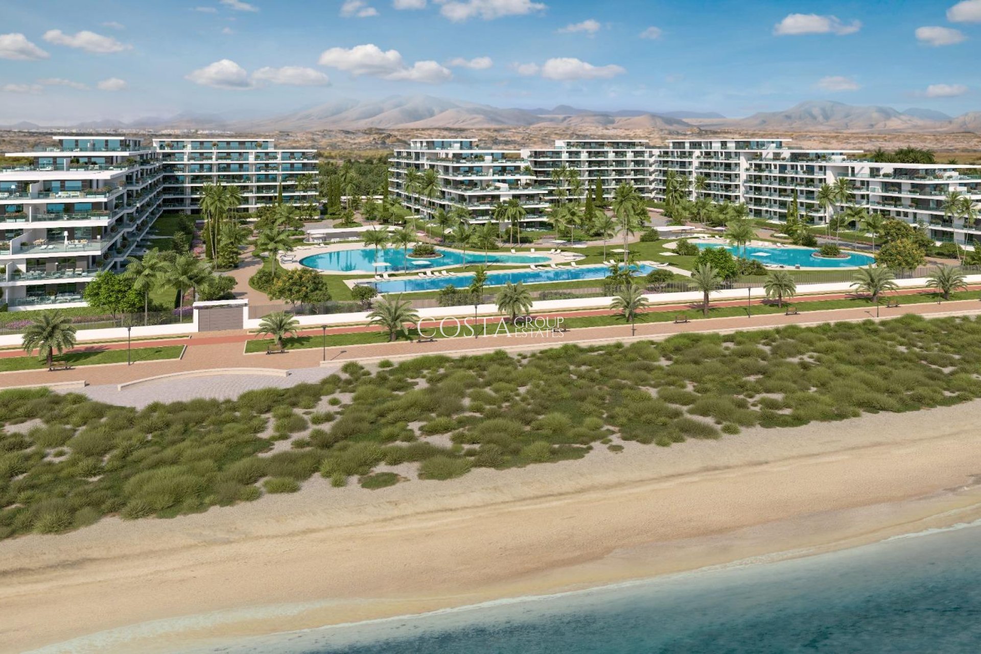 Nowy budynek - Ground floor apartment -
Almerimar