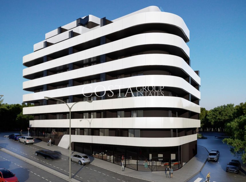 Nowy budynek - Ground floor apartment -
Calpe - Arenal Bol
