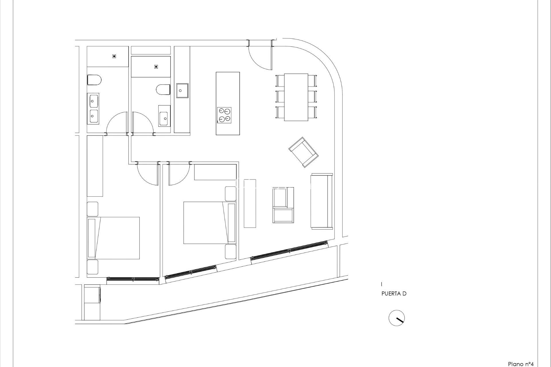 Nowy budynek - Ground floor apartment -
Calpe - Arenal Bol