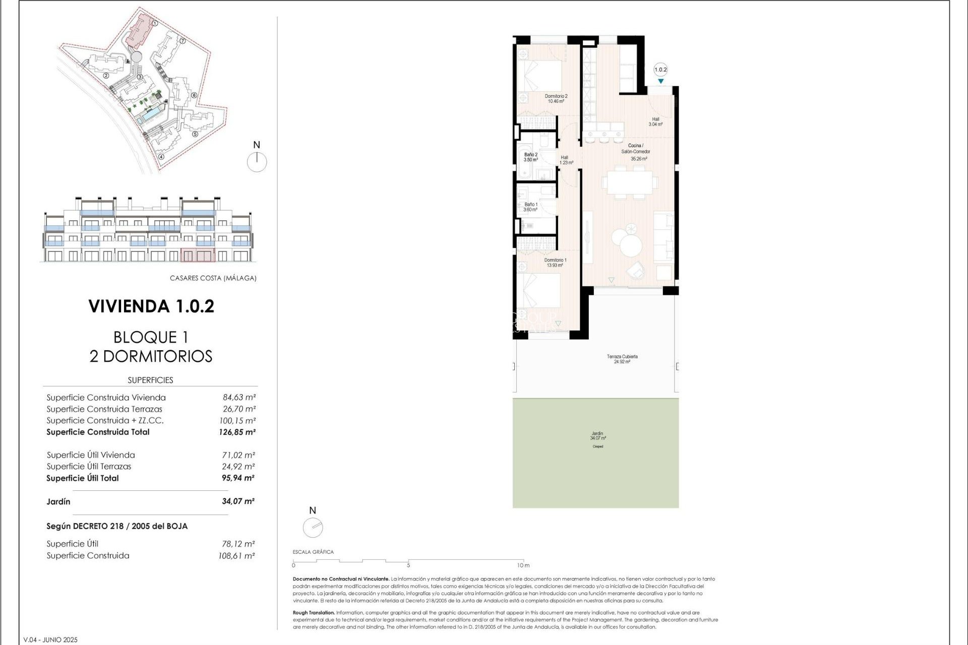 Nowy budynek - Ground floor apartment -
Casares - Doña Julia Golf
