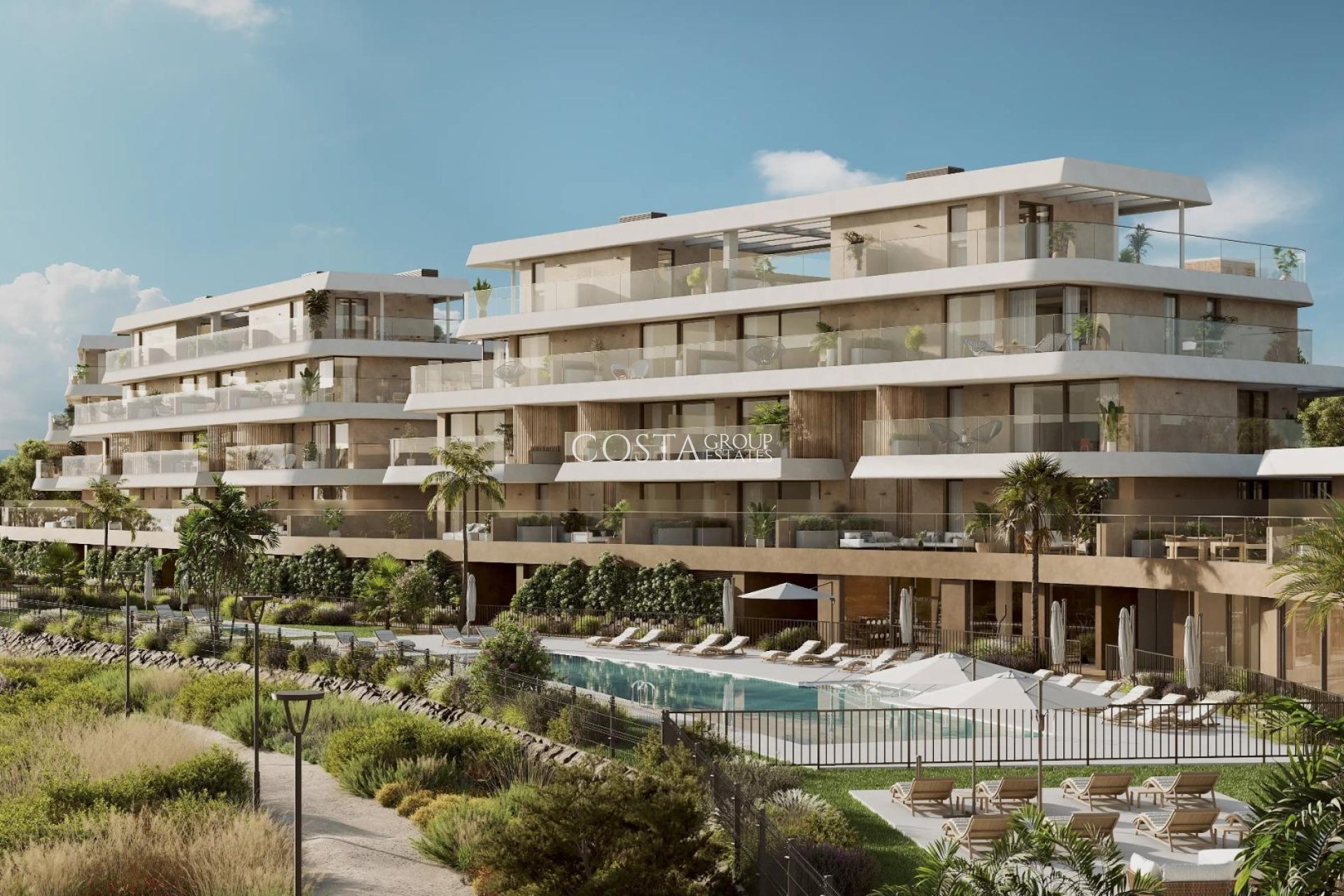 Nowy budynek - Ground floor apartment -
Estepona - Buenas Noches