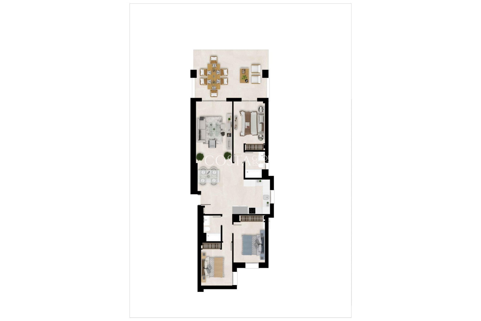 Nowy budynek - Ground floor apartment -
Estepona - Buenas Noches