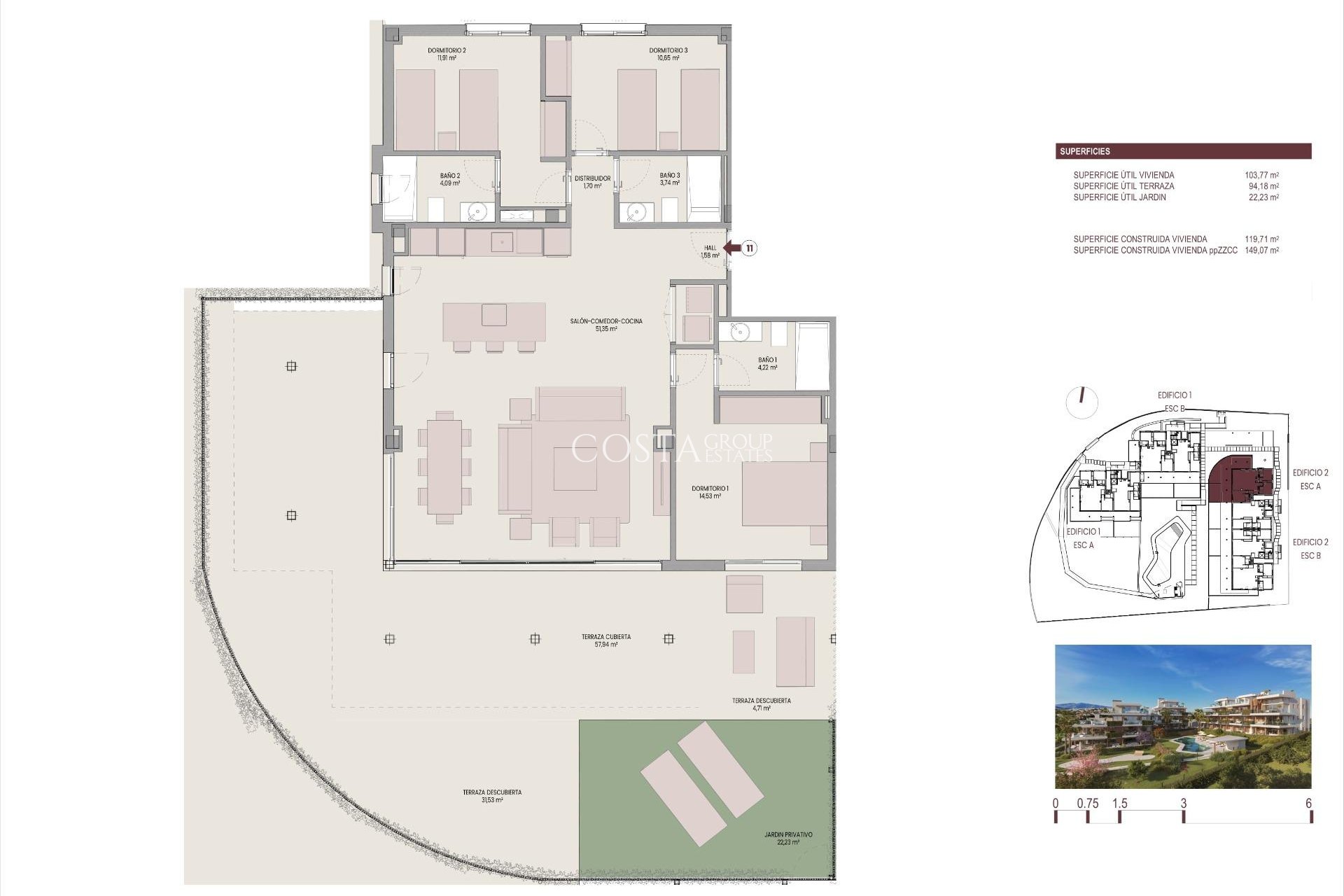 Nowy budynek - Ground floor apartment -
Estepona - Flamingos Golf