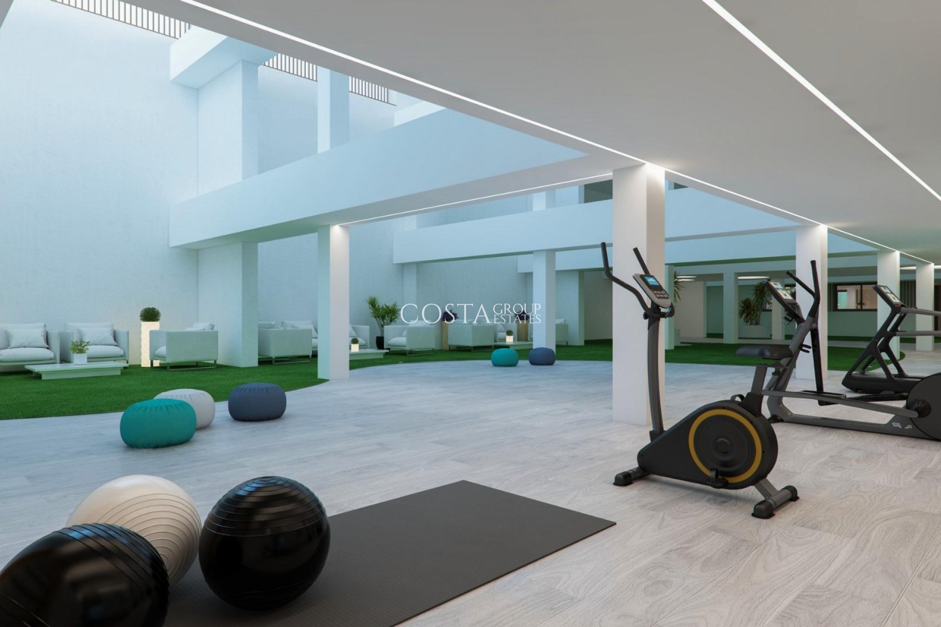 Nowy budynek - Ground floor apartment -
Finestrat - Seascape