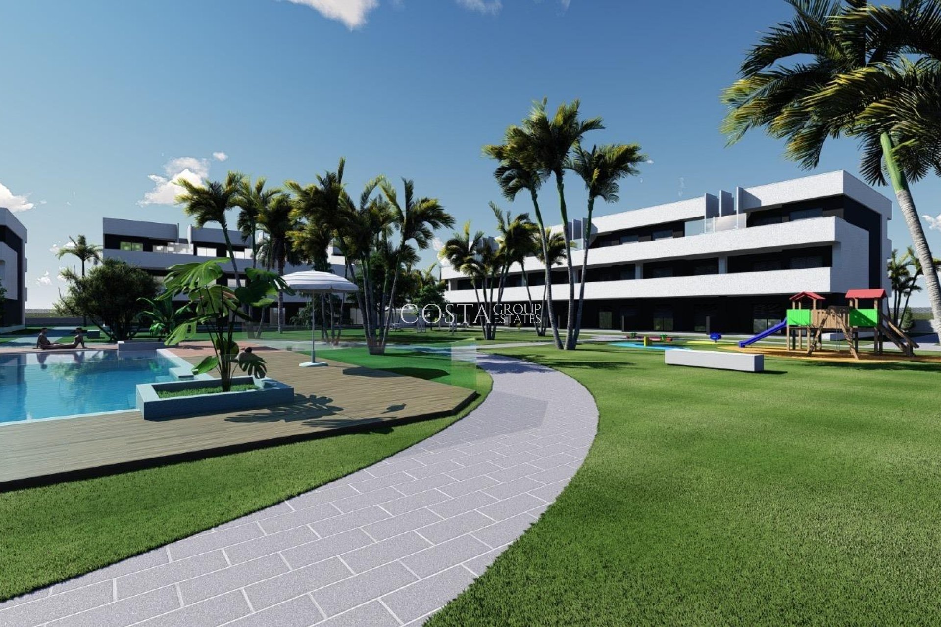 Nowy budynek - Ground floor apartment -
Guardamar del Segura - El Raso