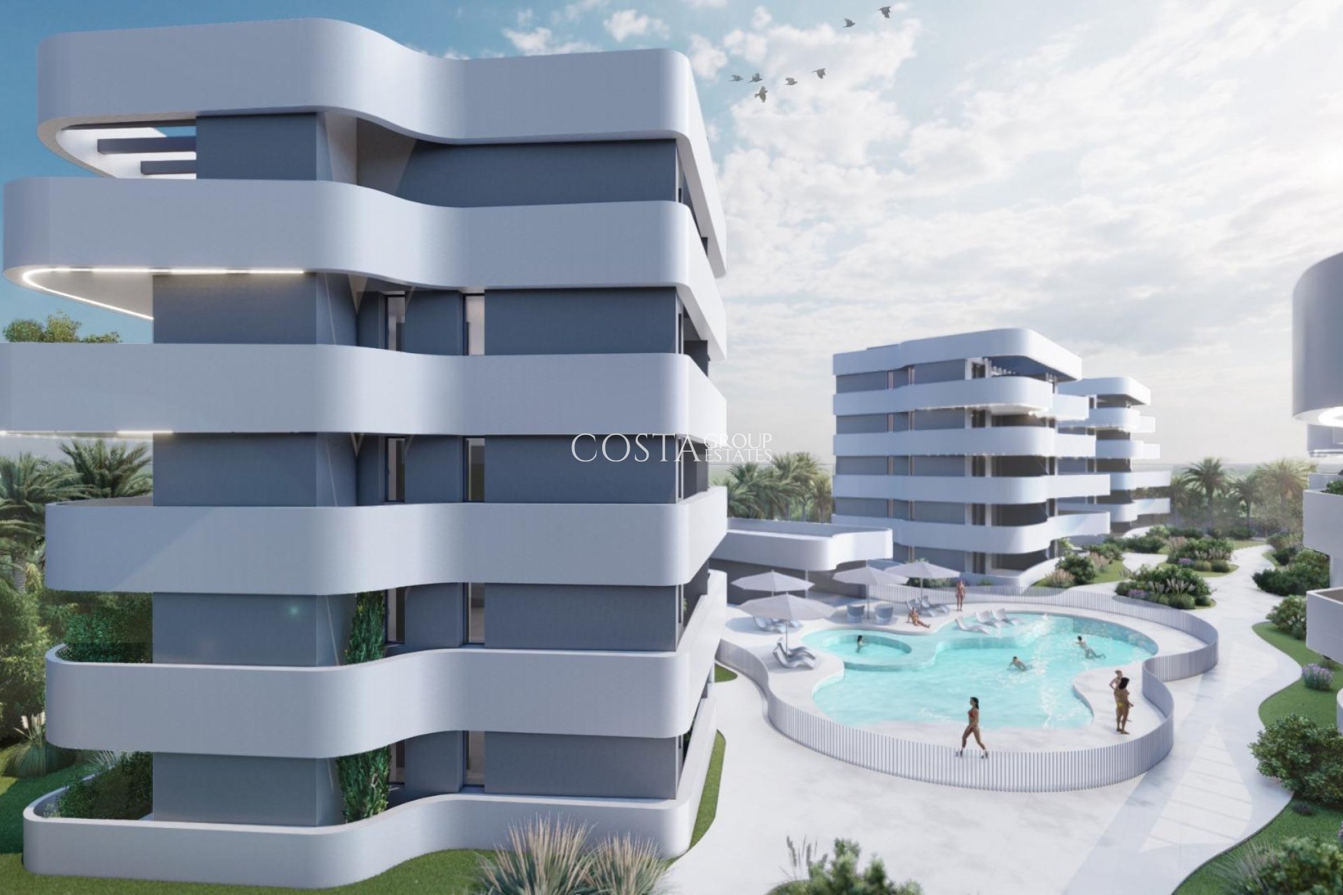 Nowy budynek - Ground floor apartment -
Guardamar del Segura - El Raso