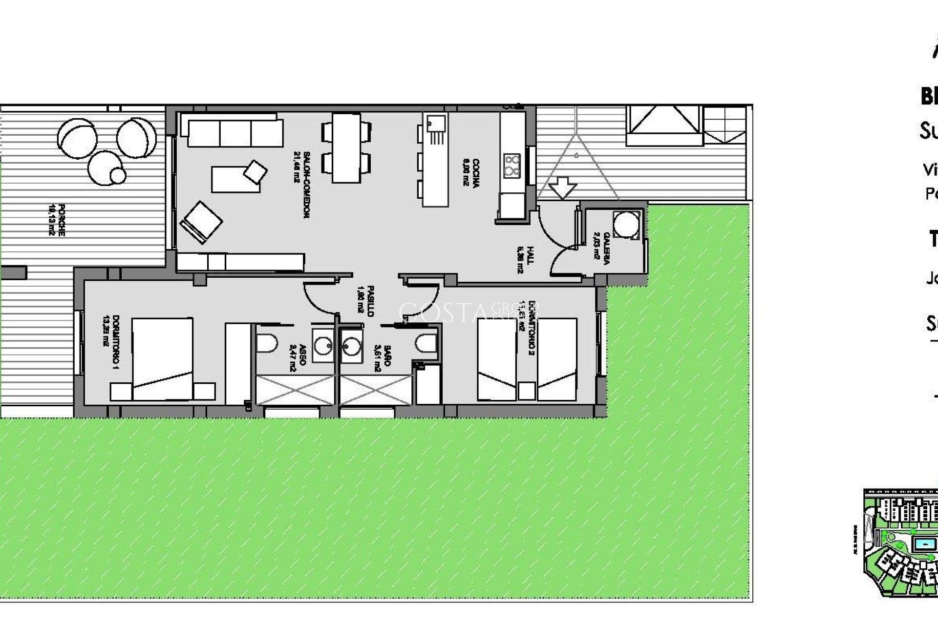 Nowy budynek - Ground floor apartment -
Guardamar del Segura - El Raso