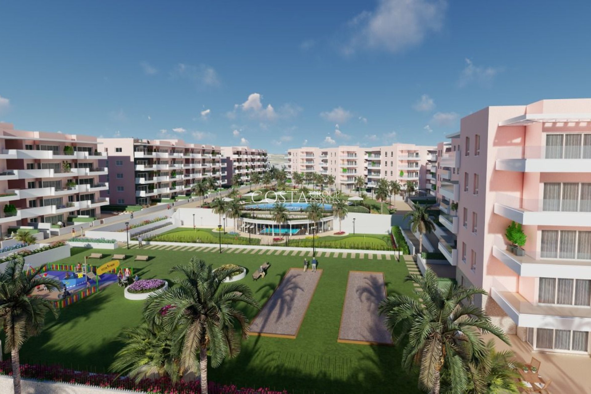 Nowy budynek - Ground floor apartment -
Guardamar del Segura - El Raso