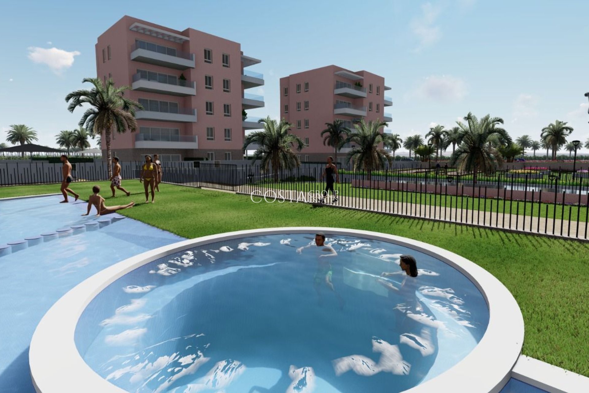 Nowy budynek - Ground floor apartment -
Guardamar del Segura - El Raso