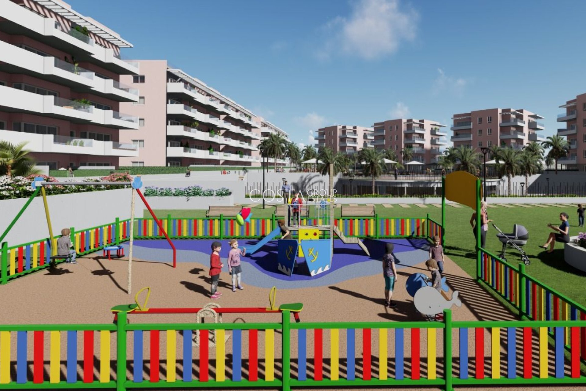 Nowy budynek - Ground floor apartment -
Guardamar del Segura - El Raso