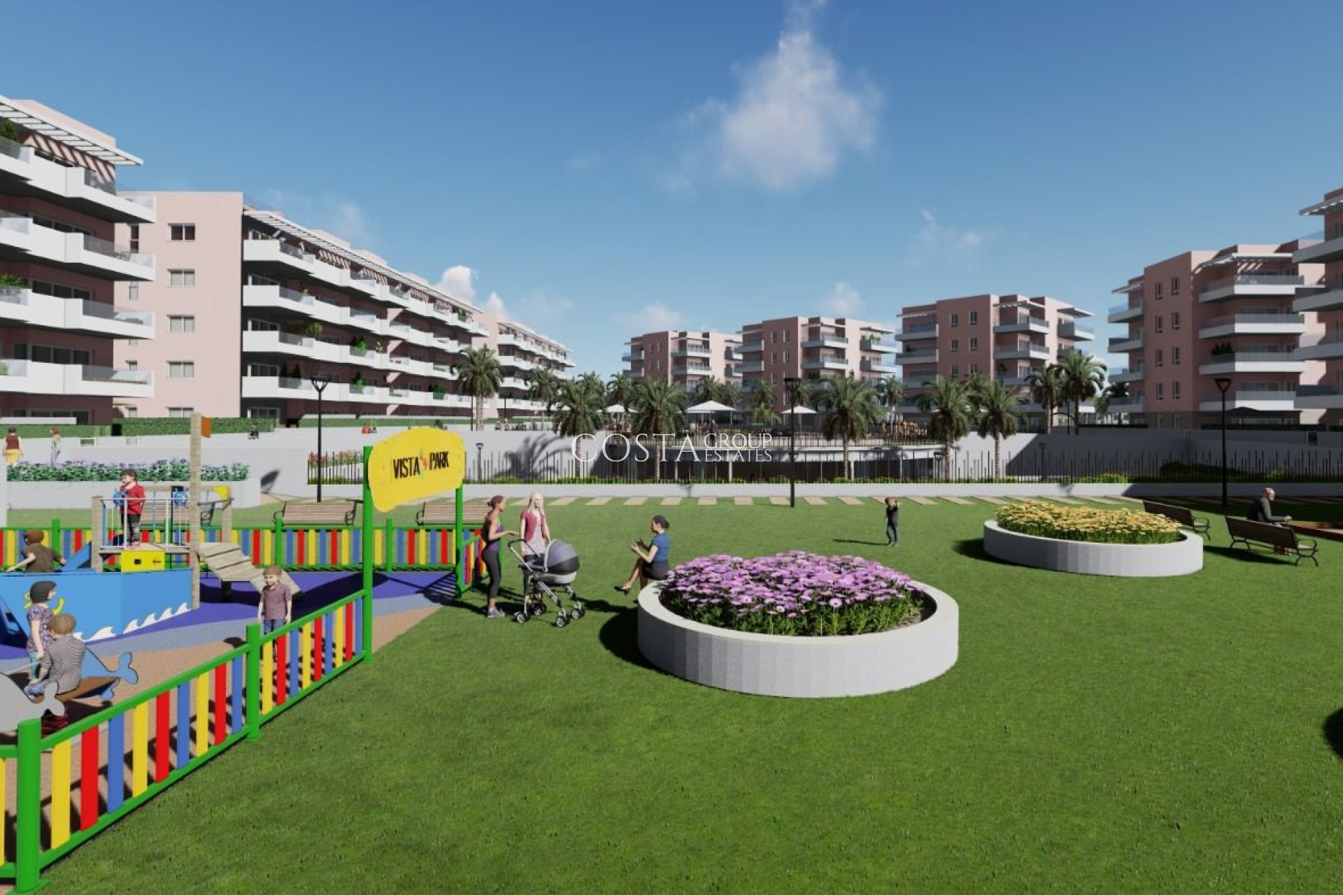 Nowy budynek - Ground floor apartment -
Guardamar del Segura - El Raso
