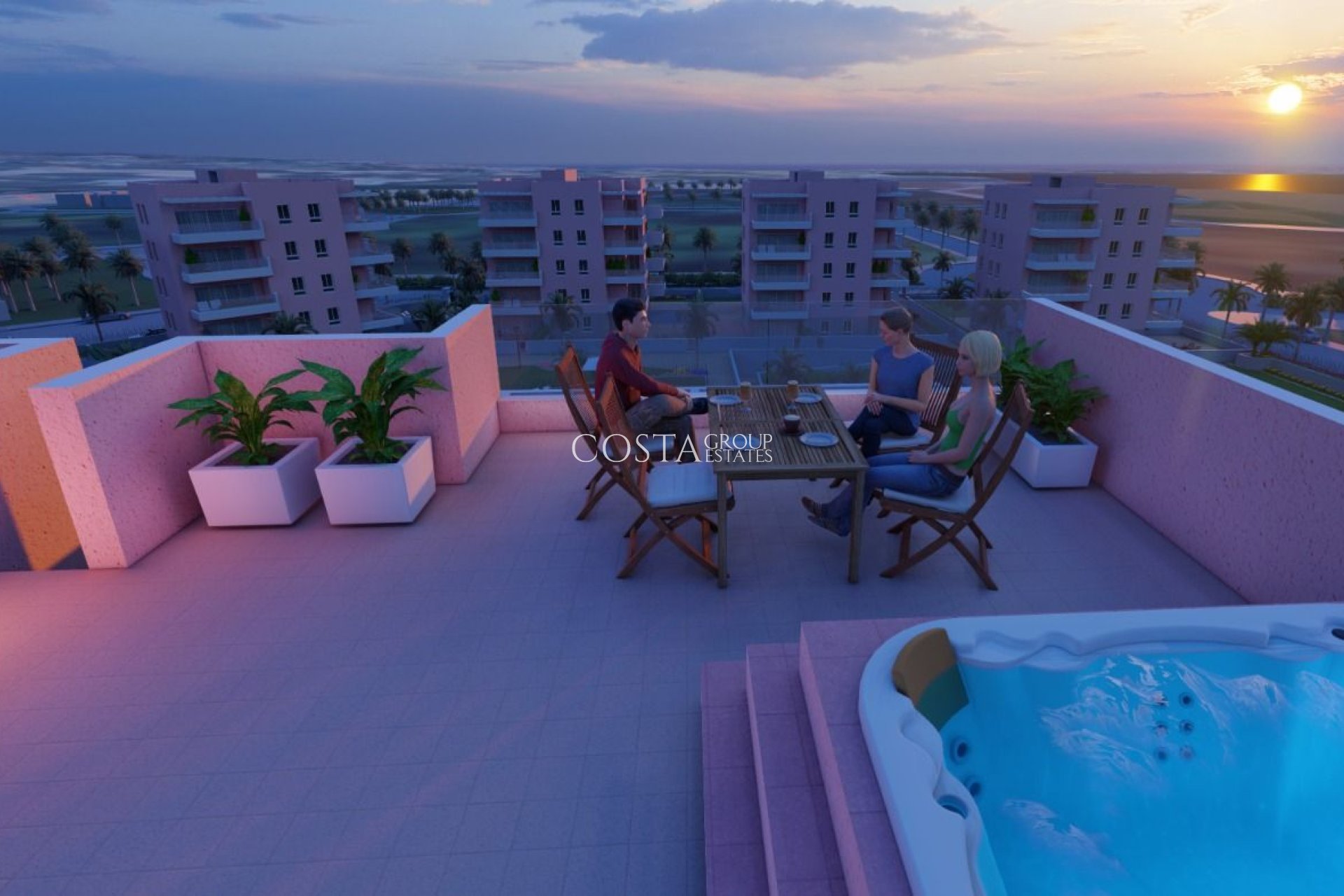 Nowy budynek - Ground floor apartment -
Guardamar del Segura - El Raso