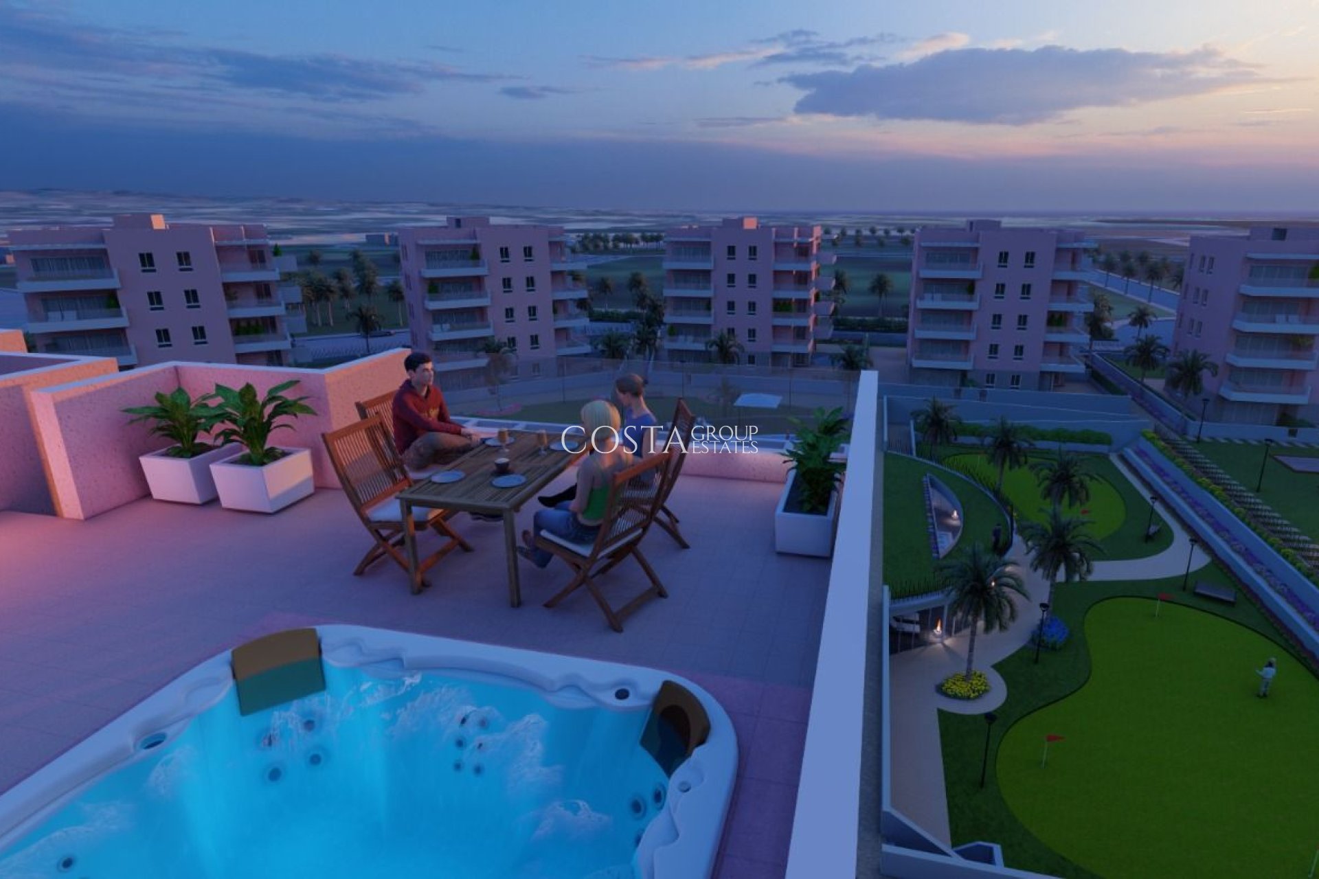 Nowy budynek - Ground floor apartment -
Guardamar del Segura - El Raso