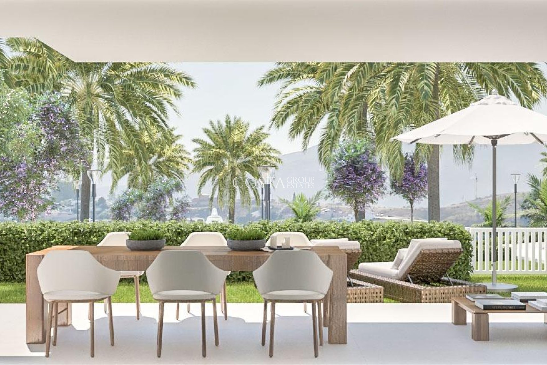 Nowy budynek - Ground floor apartment -
Mijas - Lagar Martell