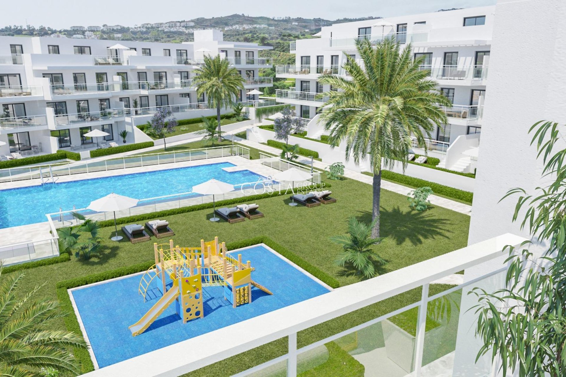 Nowy budynek - Ground floor apartment -
Mijas - Lagar Martell