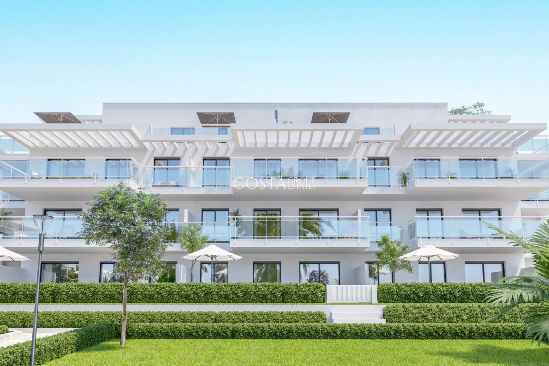 Nowy budynek - Ground floor apartment -
Mijas - Lagar Martell