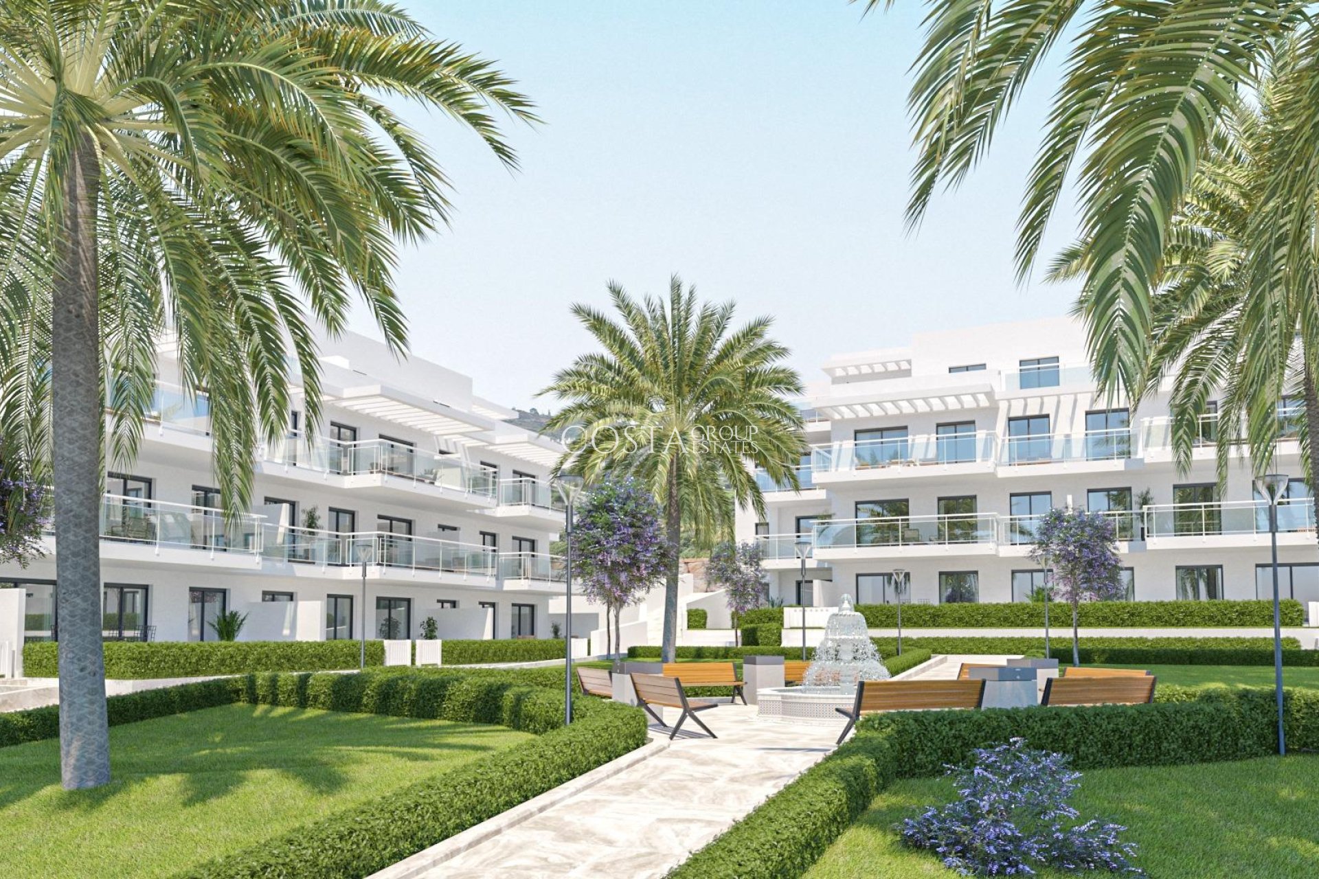 Nowy budynek - Ground floor apartment -
Mijas - Lagar Martell