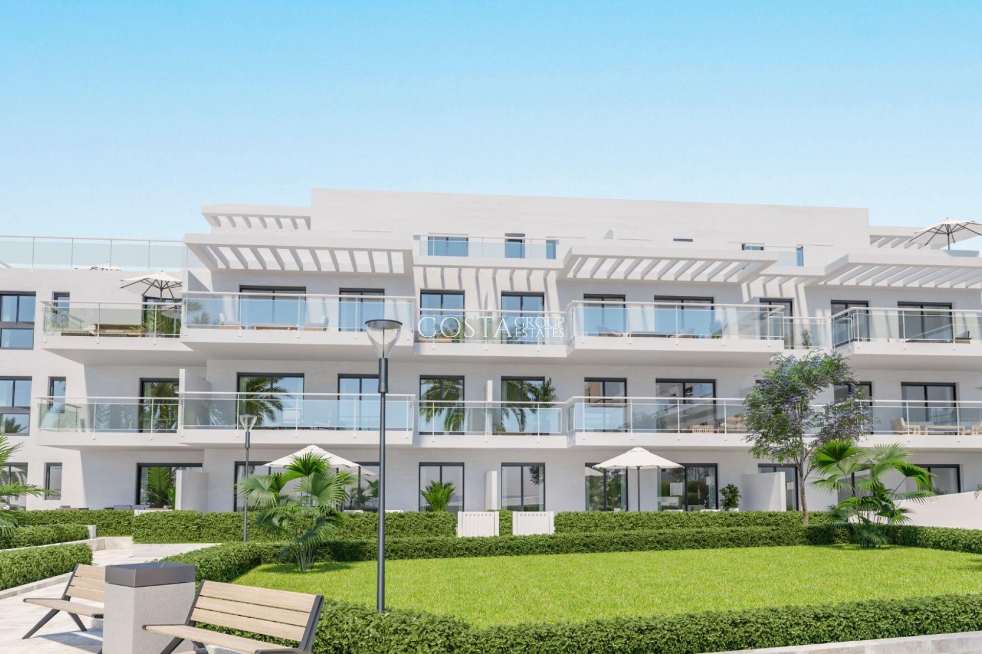 Nowy budynek - Ground floor apartment -
Mijas - Lagar Martell