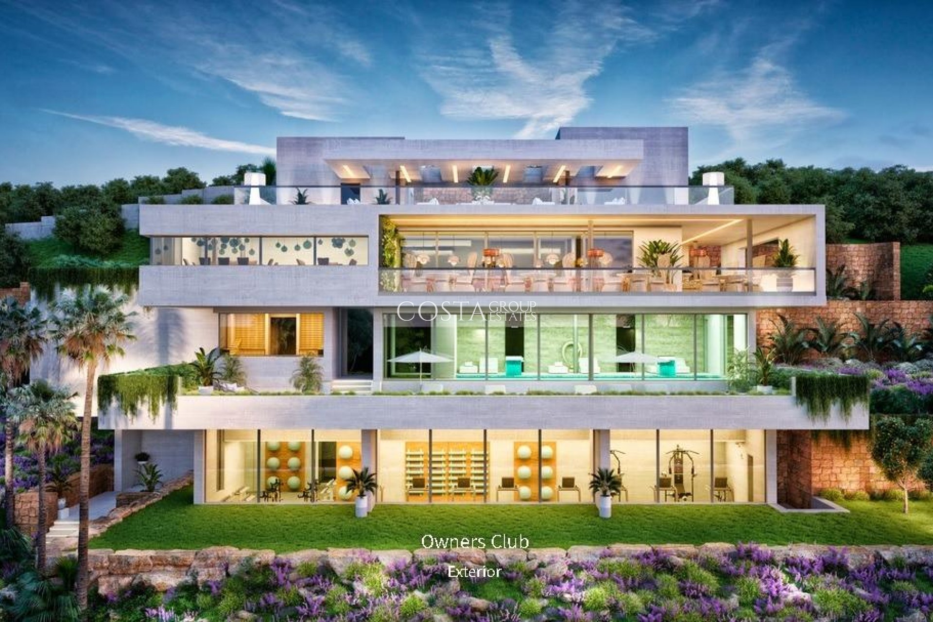 Nowy budynek - Ground floor apartment -
Ojen - Palo Alto