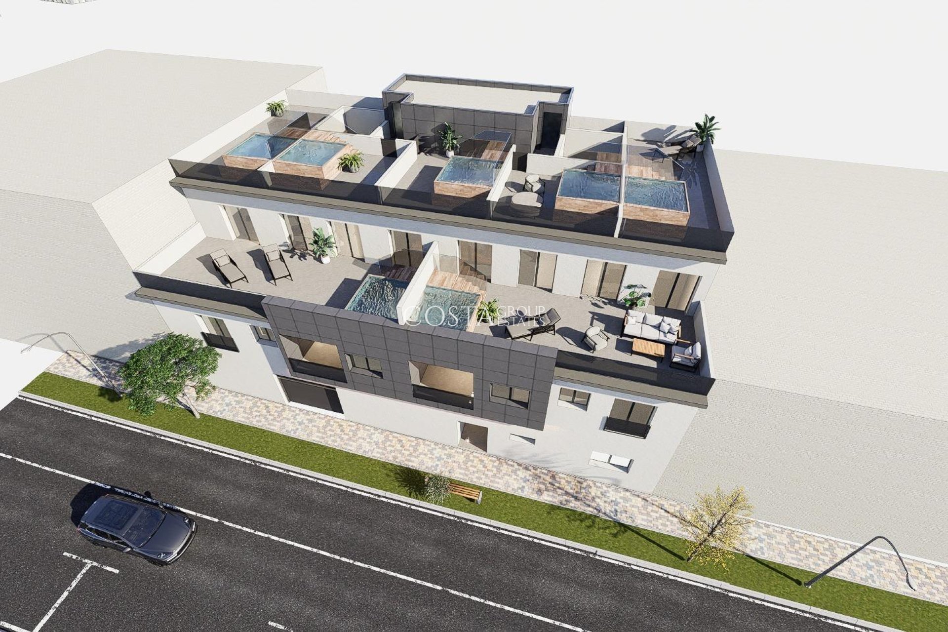 Nowy budynek - Ground floor apartment -
Pilar de la Horadada - pueblo