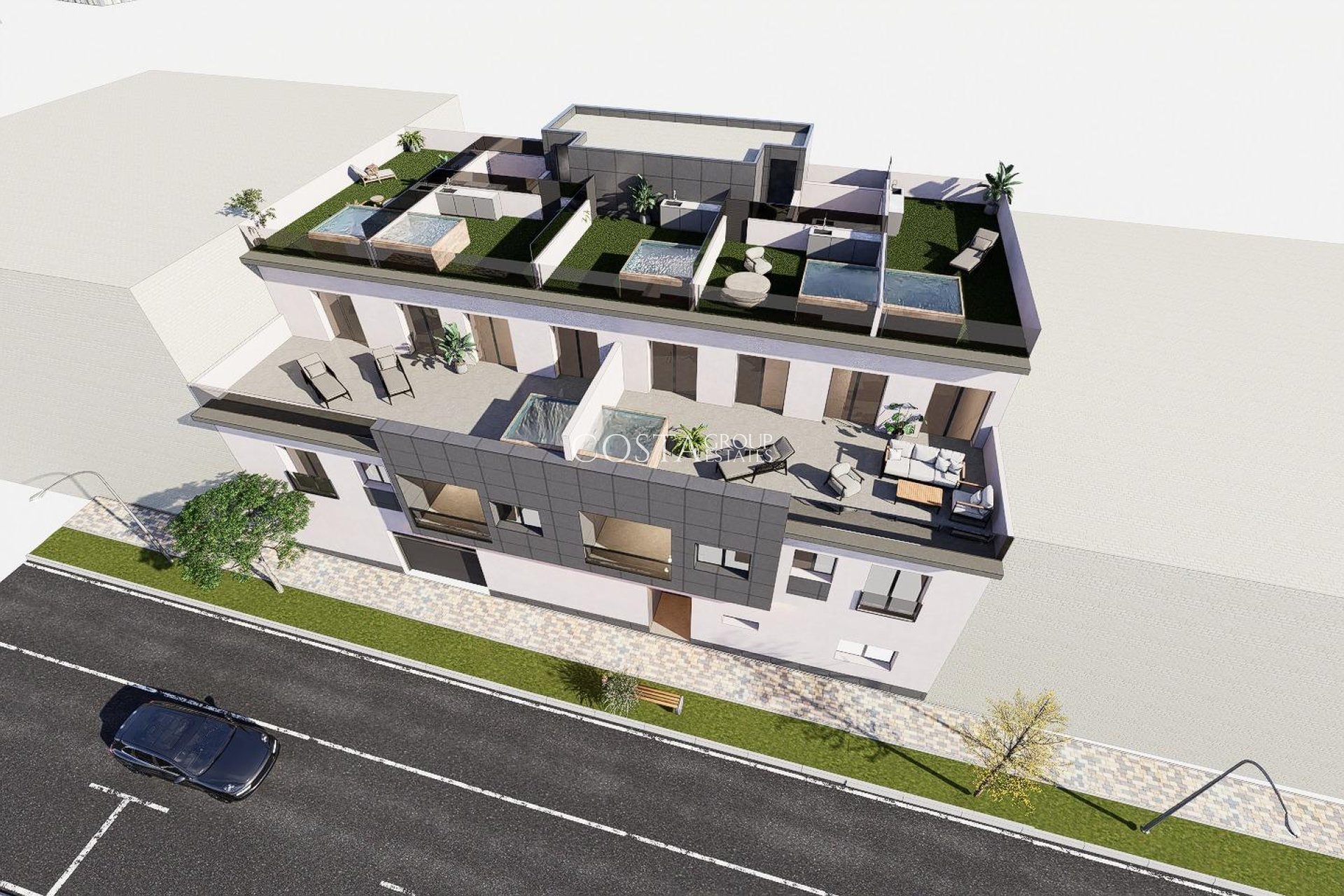 Nowy budynek - Ground floor apartment -
Pilar de la Horadada - pueblo