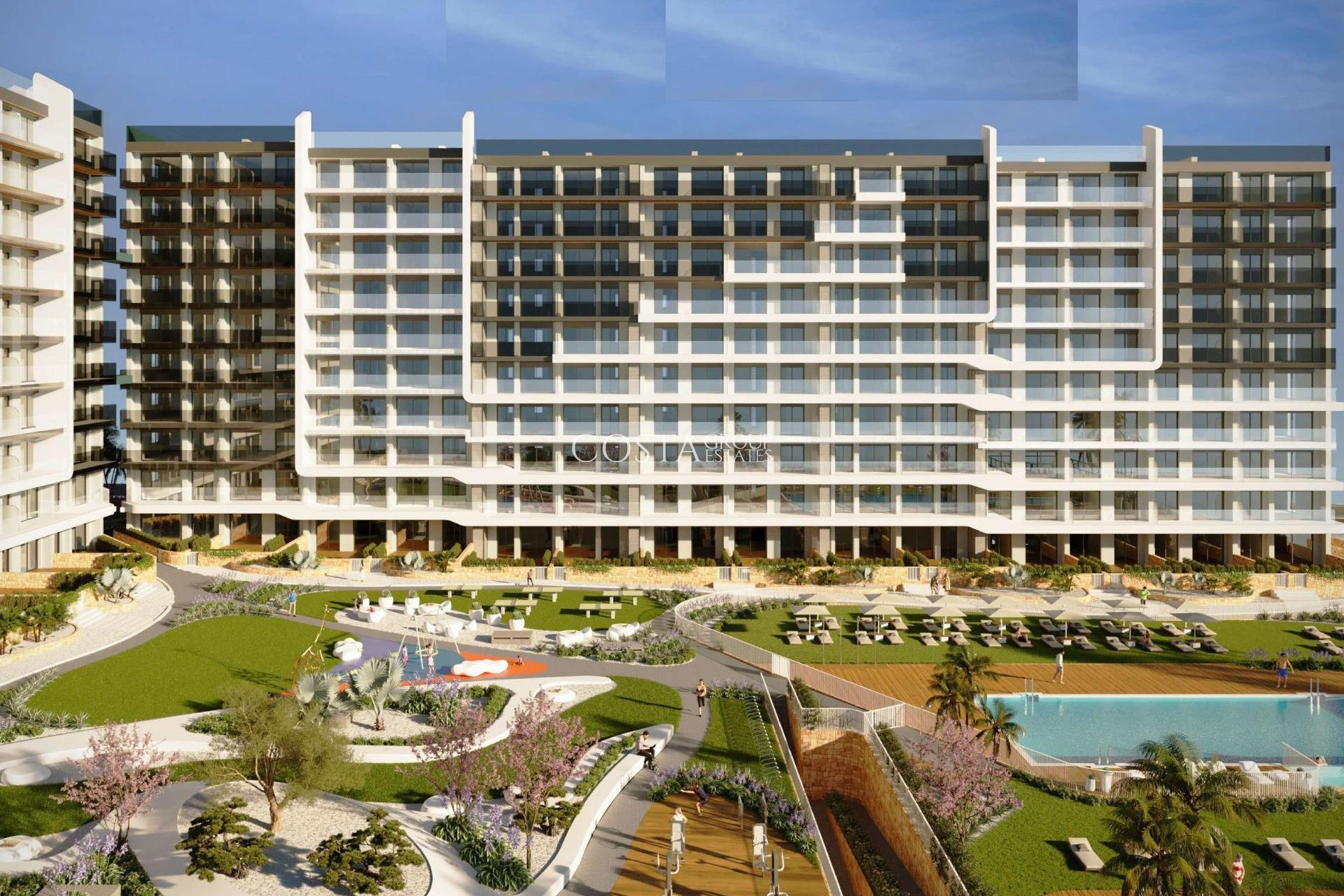 Nowy budynek - Ground floor apartment -
Torrevieja - Punta Prima