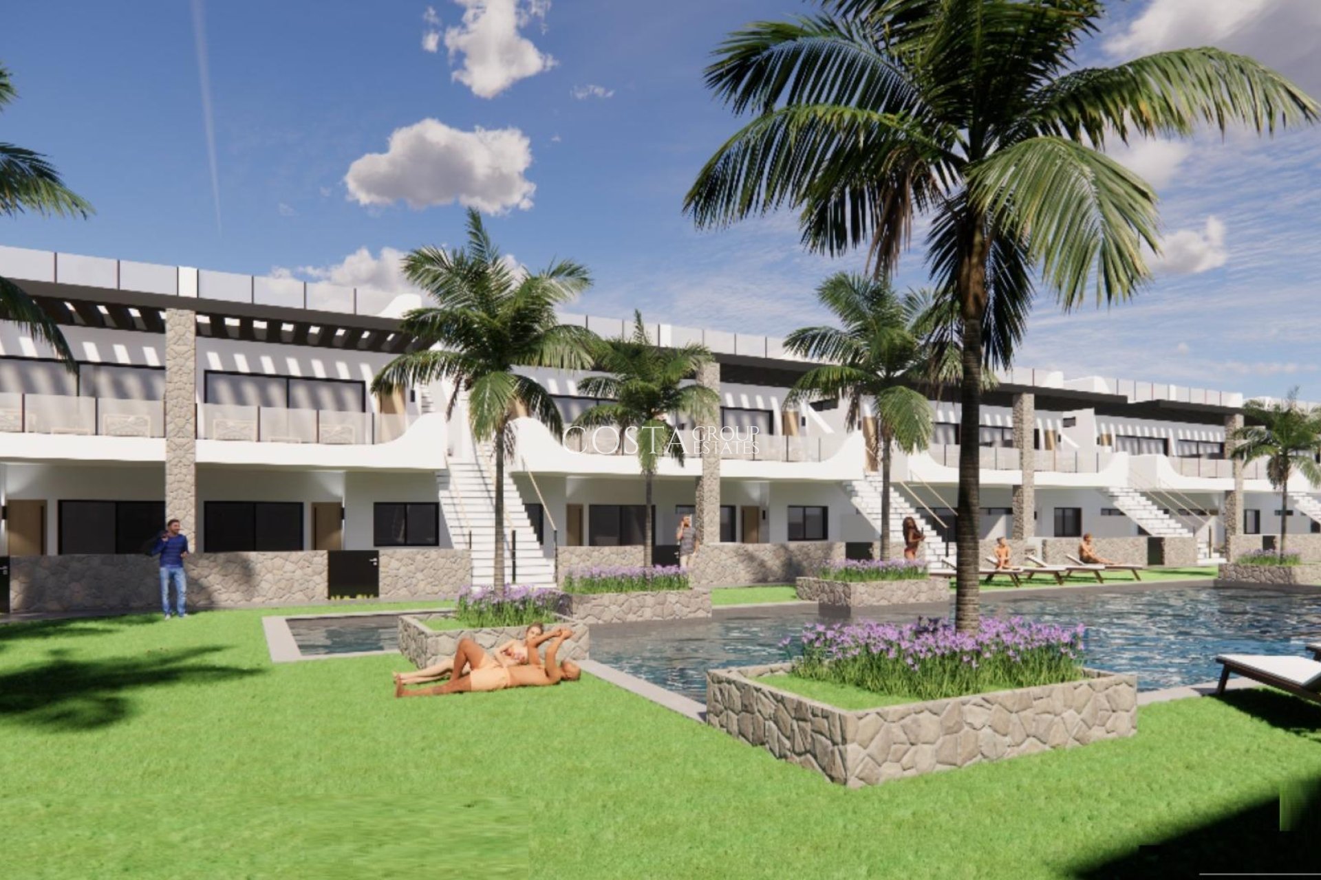 Nowy budynek - Ground floor apartment -
Torrevieja - Punta Prima