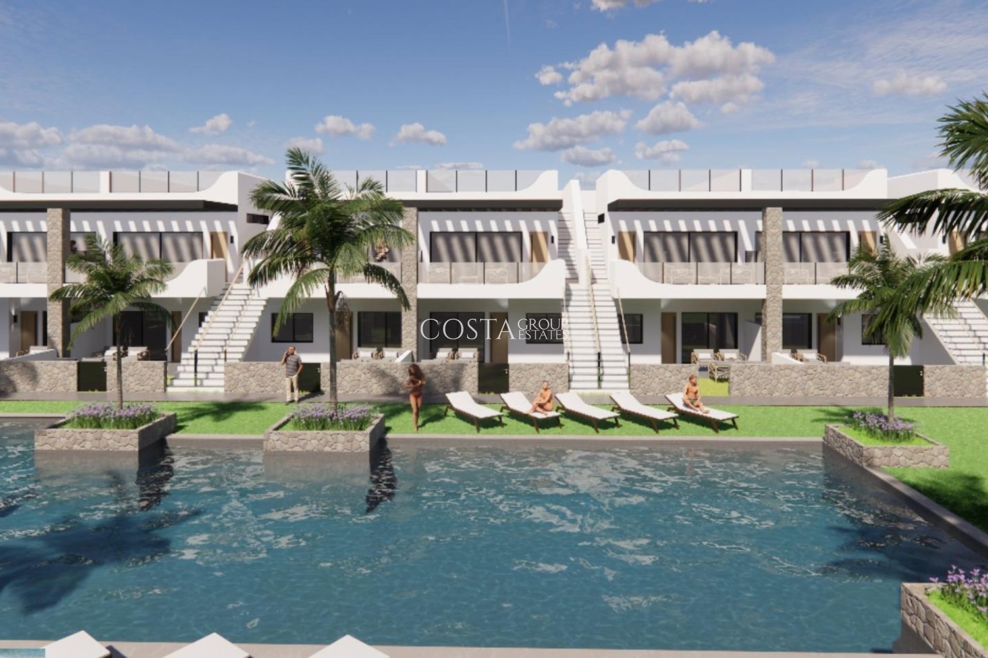 Nowy budynek - Ground floor apartment -
Torrevieja - Punta Prima