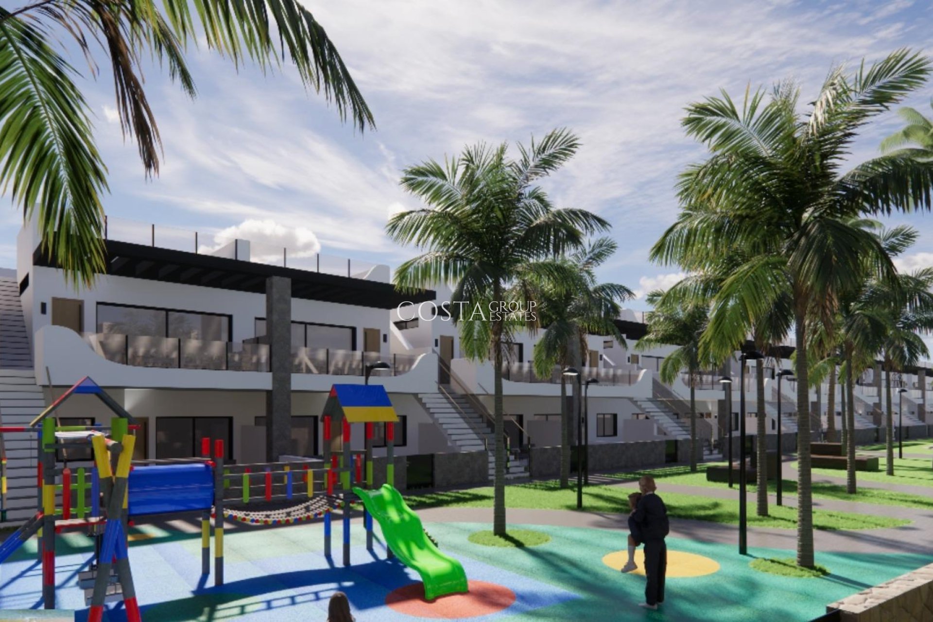 Nowy budynek - Ground floor apartment -
Torrevieja - Punta Prima