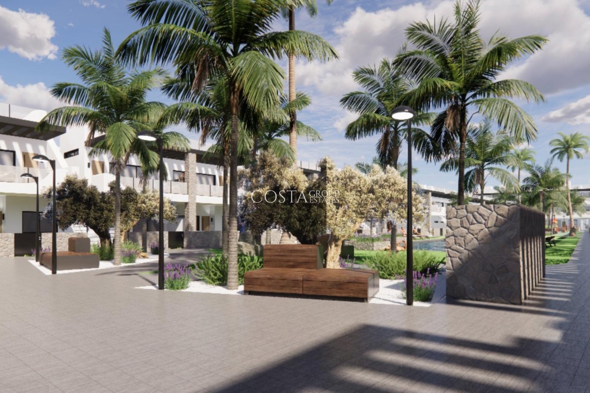 Nowy budynek - Ground floor apartment -
Torrevieja - Punta Prima