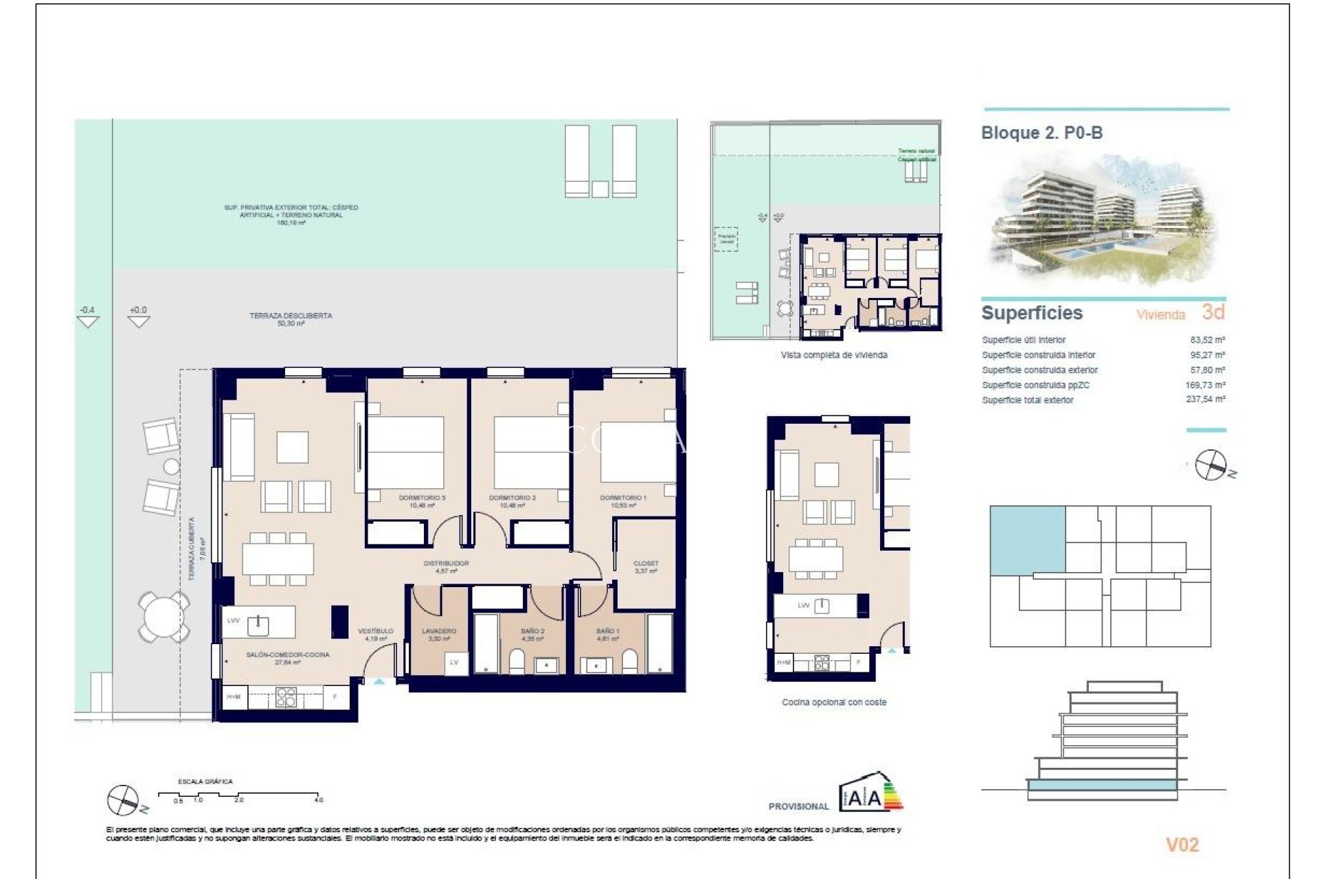 Nowy budynek - Ground floor apartment -
Villajoyosa - Playa del Torres
