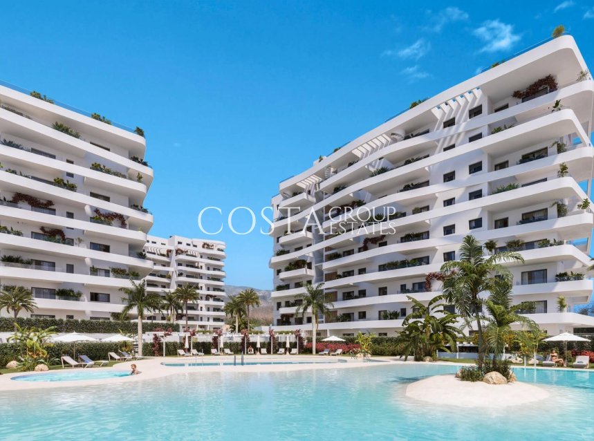 Nowy budynek - Ground floor apartment -
Villajoyosa - Playa del Torres