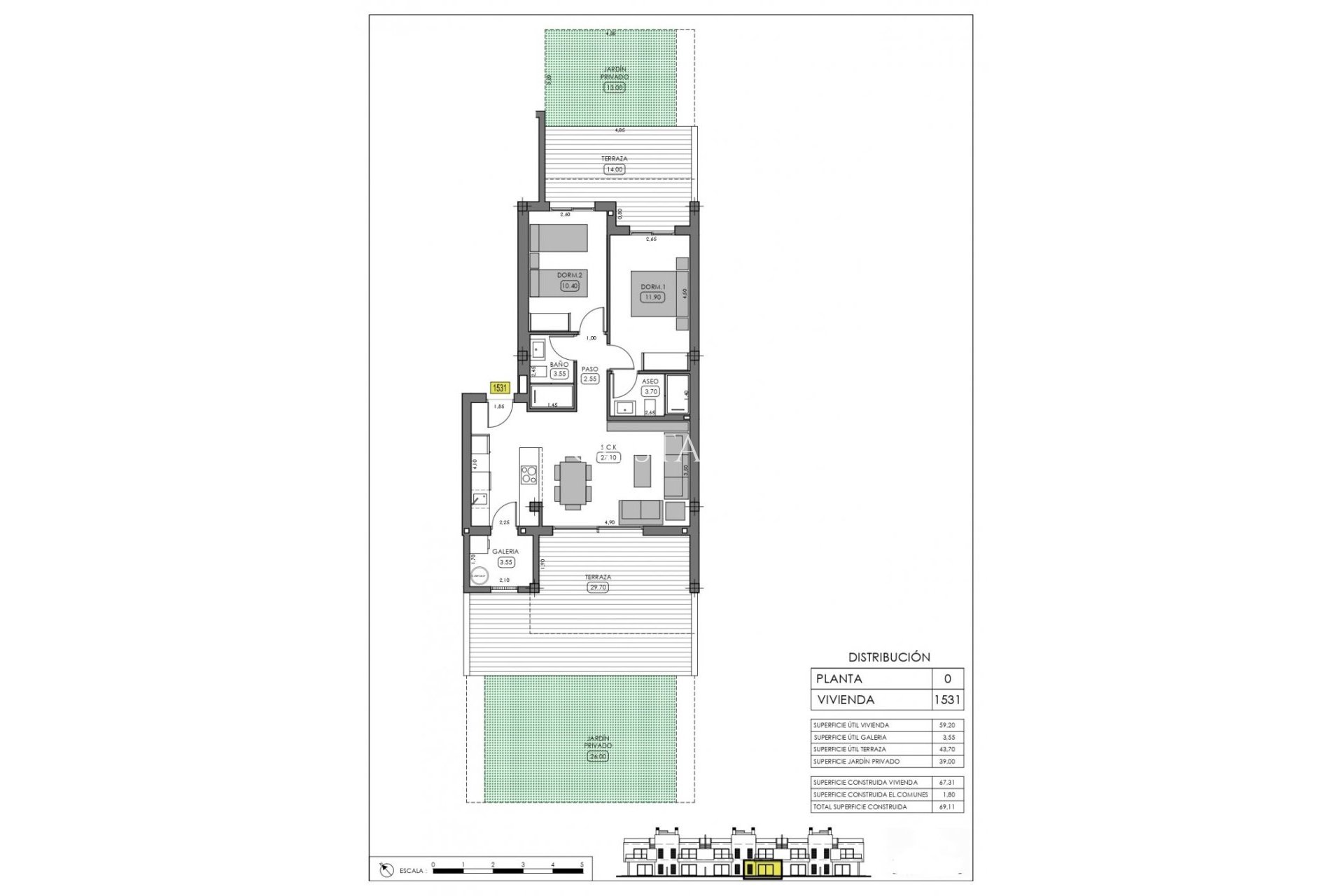 Nowy budynek - Ground Floor Bungalow -
Algorfa - La Finca Golf