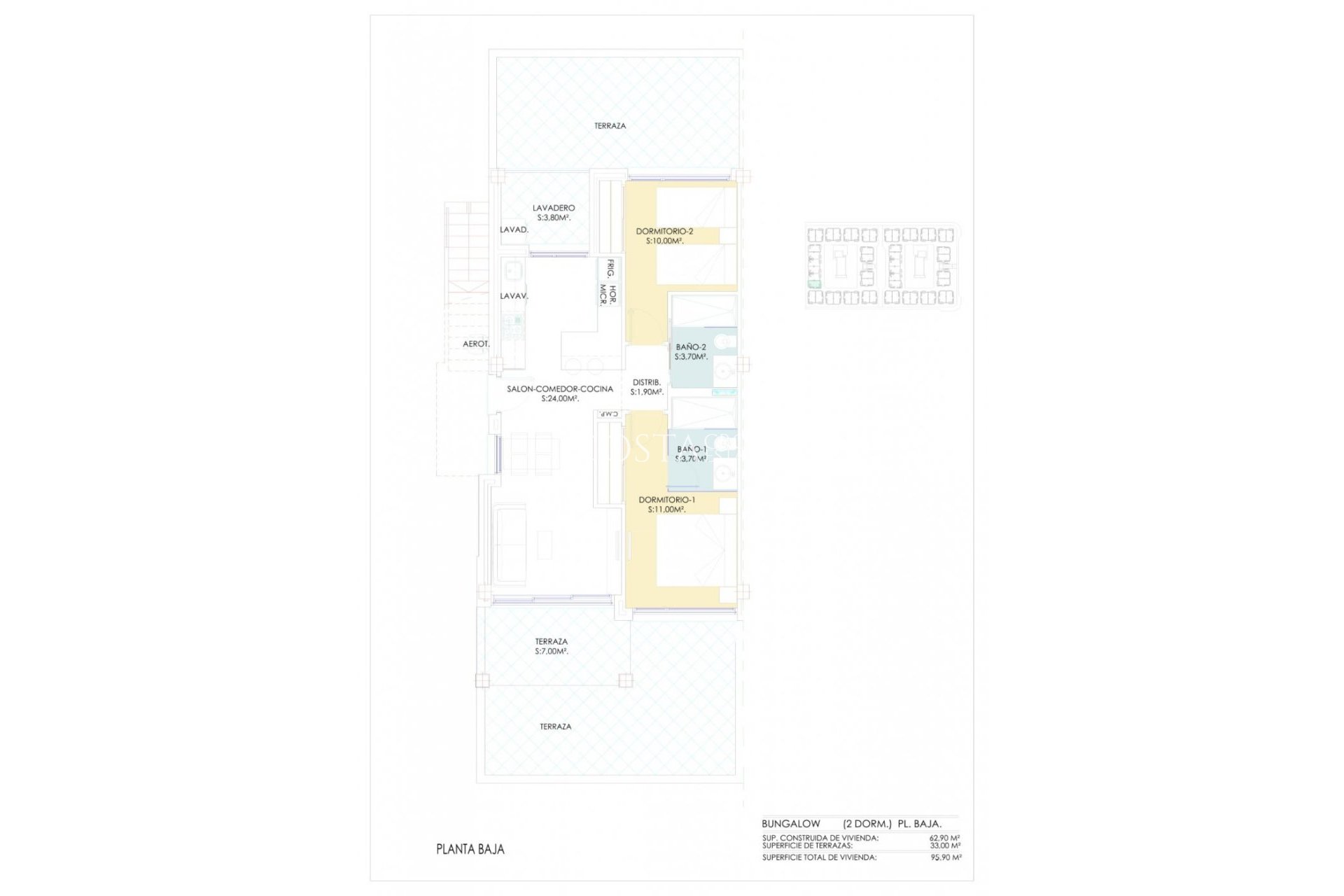 Nowy budynek - Ground Floor Bungalow -
Torrevieja - Los Balcones