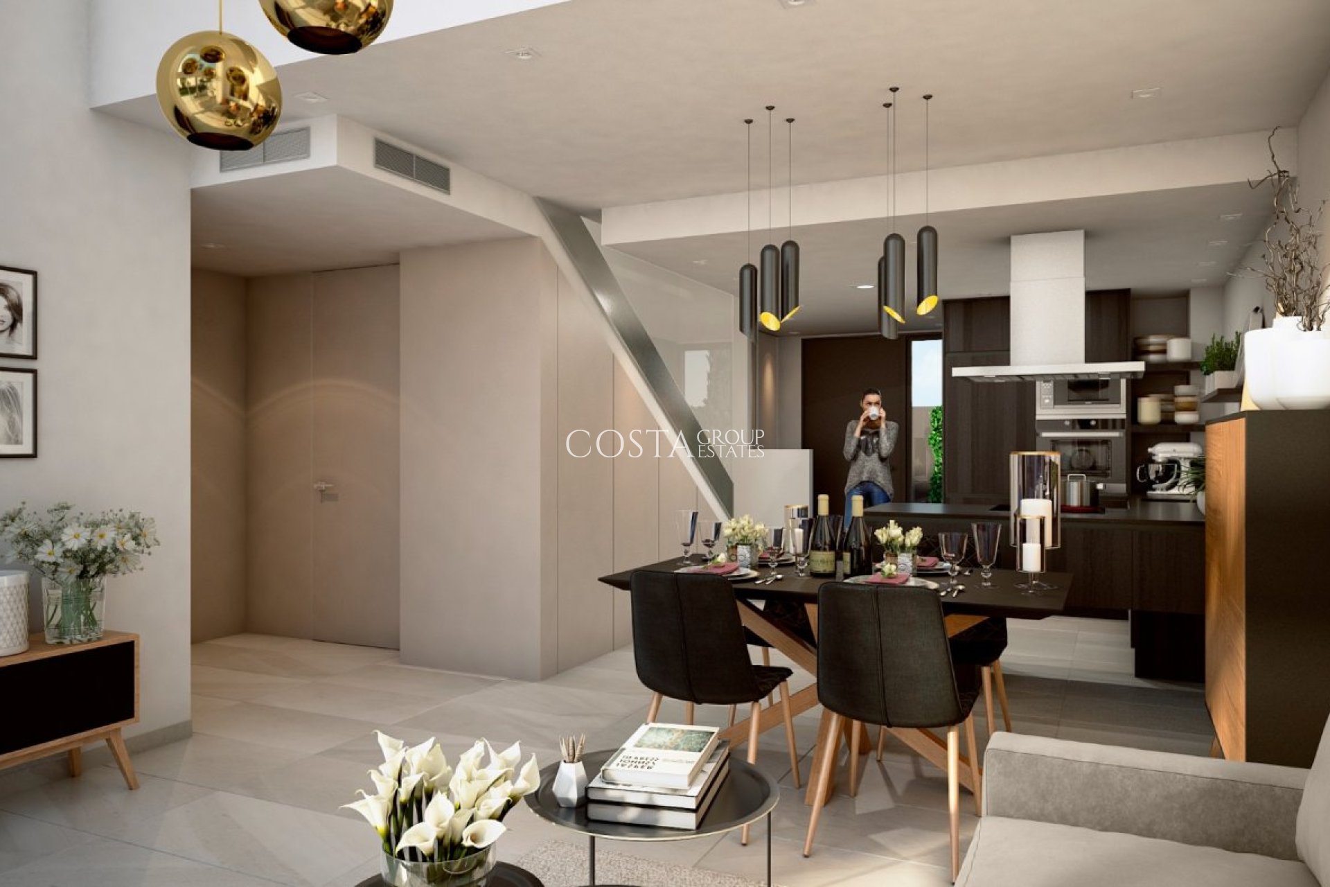 Nowy budynek - Semidetached -
Algorfa - La Finca Golf