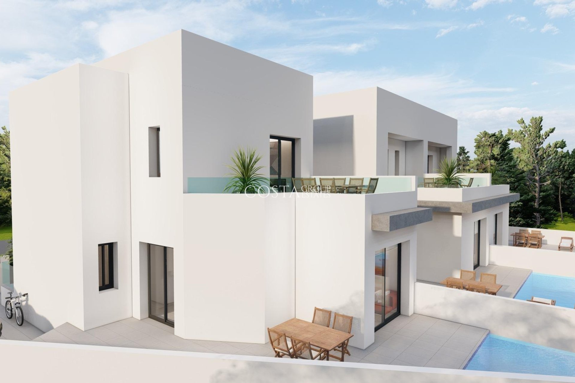 Nowy budynek - Semidetached -
Daya Nueva