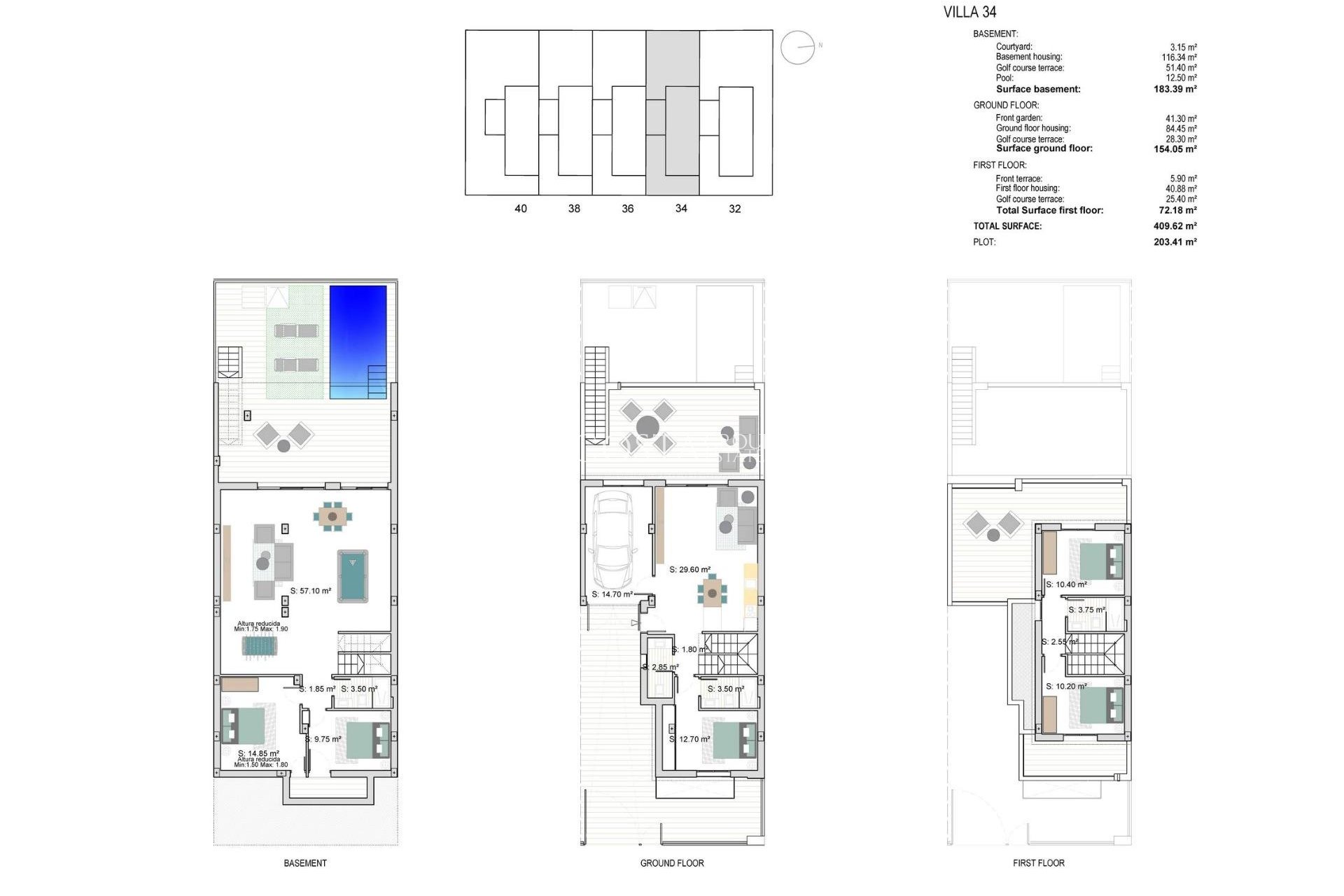 Nowy budynek - Semidetached -
Los Alcazares - Serena Golf