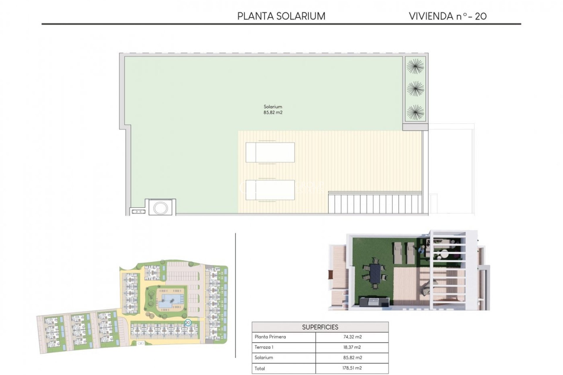 Nowy budynek - Top Floor Bungalow -
Finestrat - Finestrat Hills