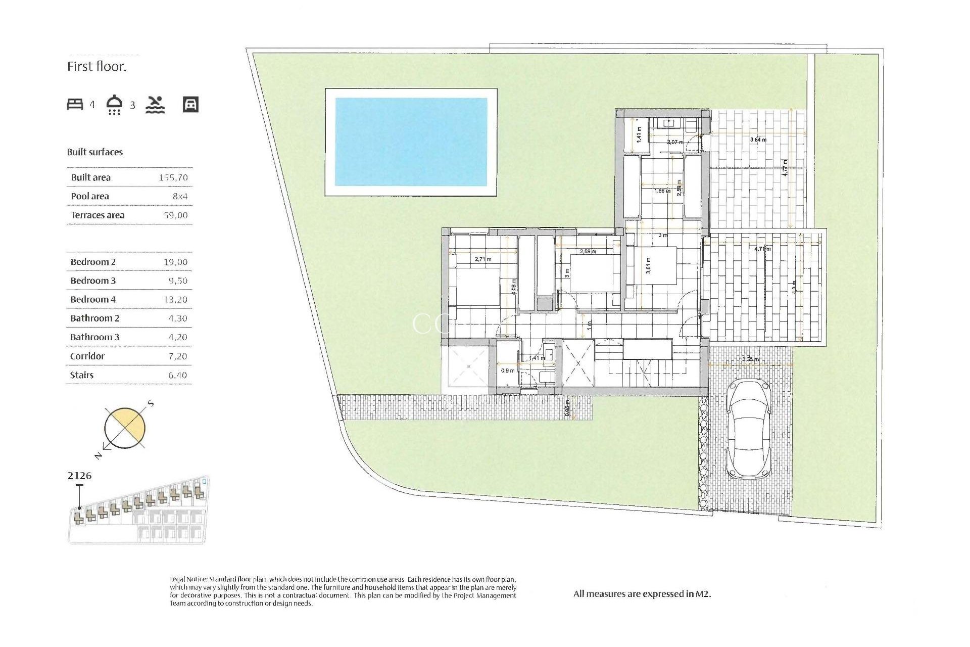 Nowy budynek - Willa -
Algorfa - La Finca Golf