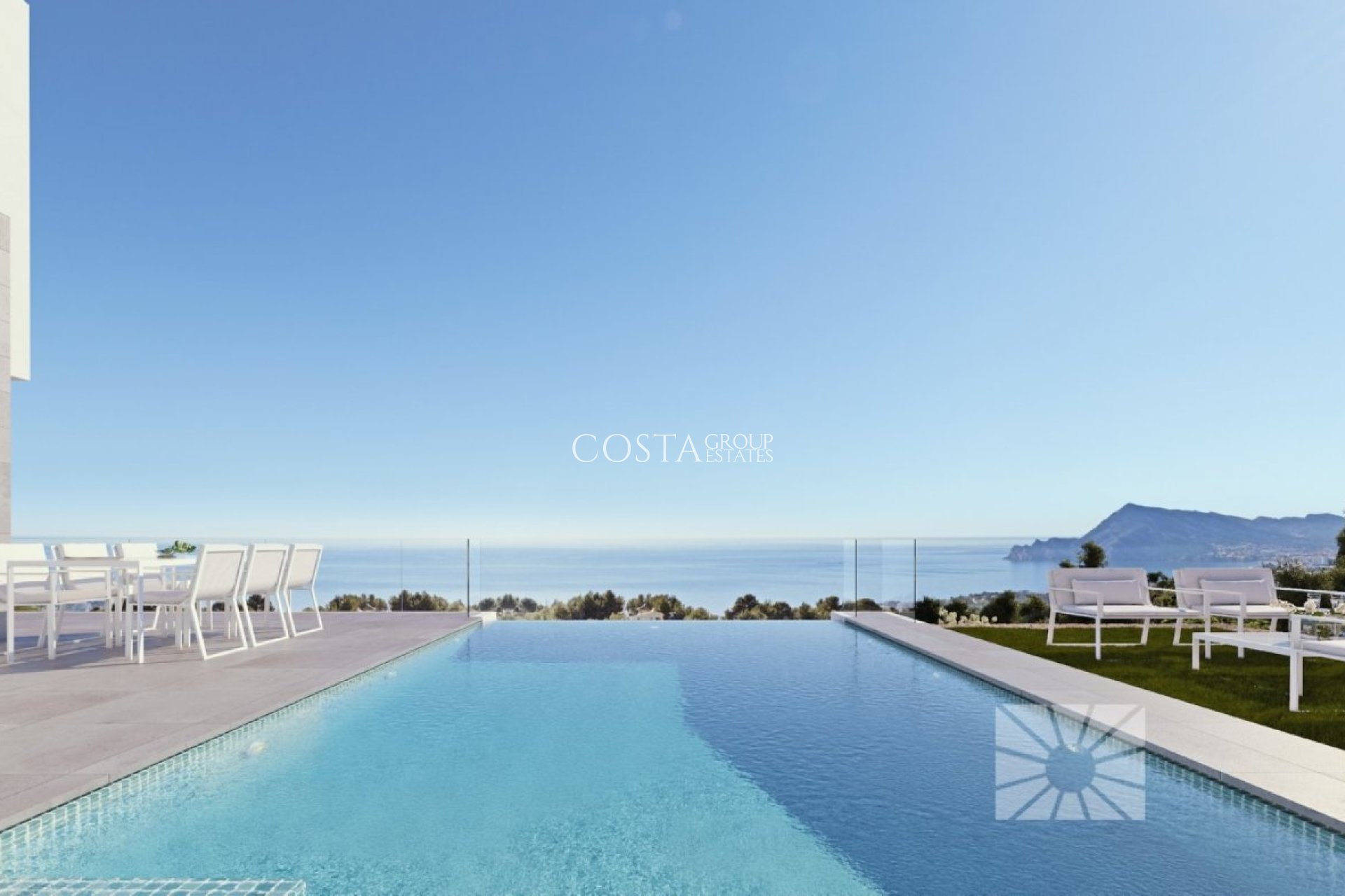 Nowy budynek - Willa -
Altea - Sierra de Altea
