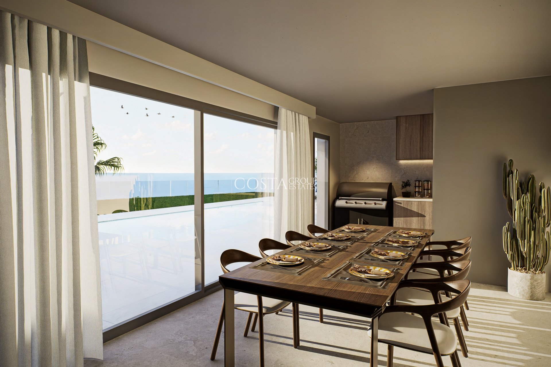 Nowy budynek - Willa -
Altea
