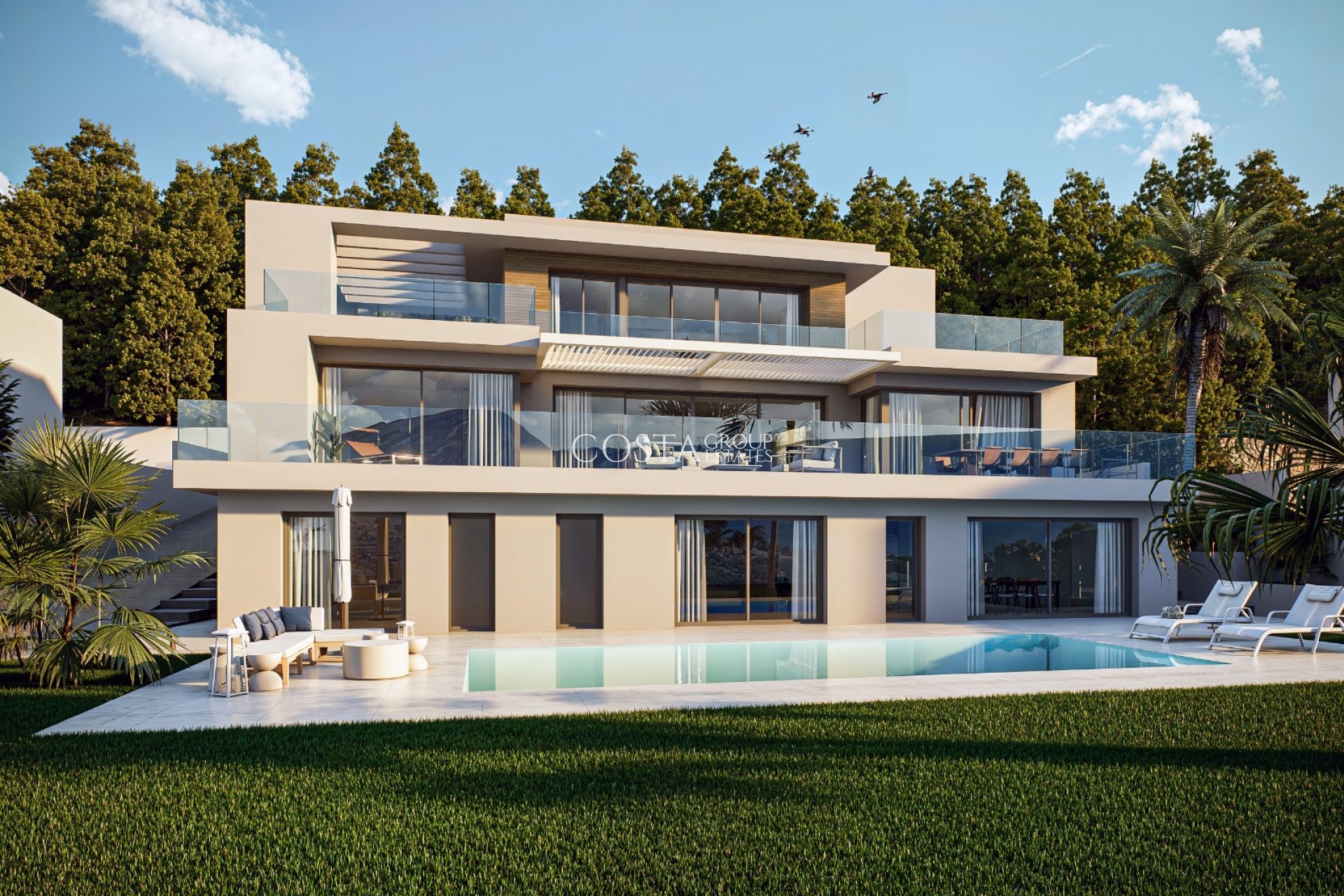 Nowy budynek - Willa -
Altea