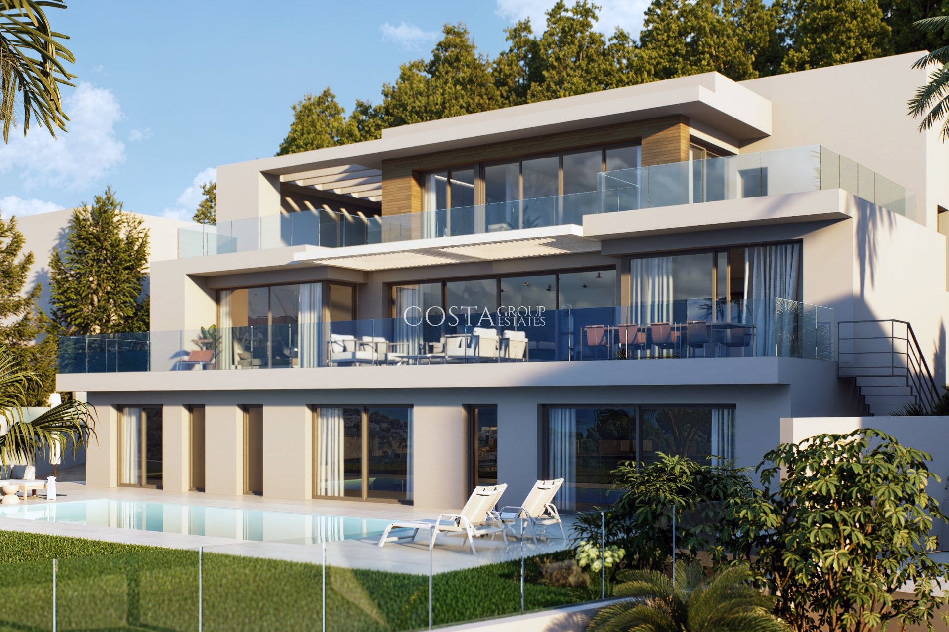 Nowy budynek - Willa -
Altea
