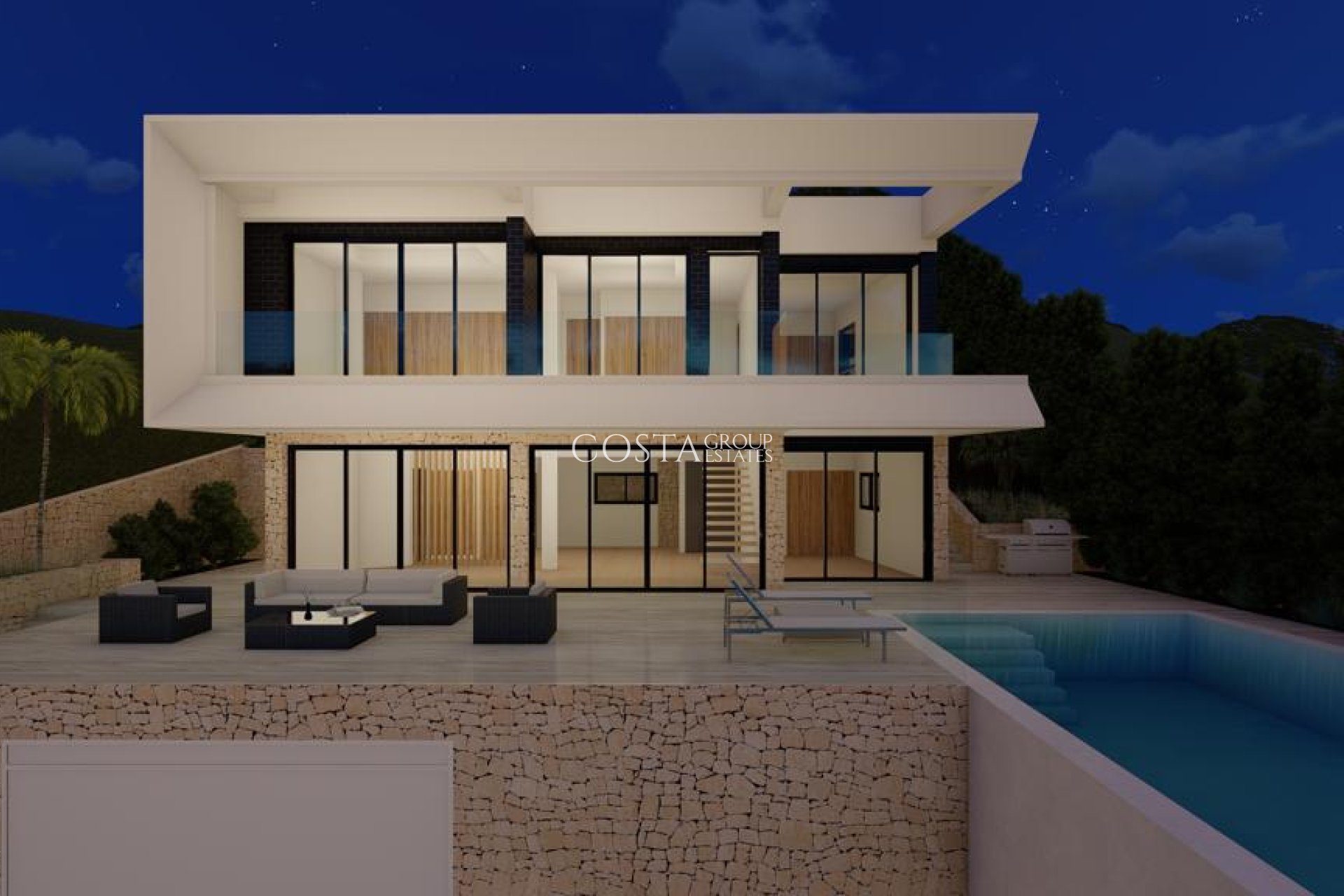 Nowy budynek - Willa -
Altea