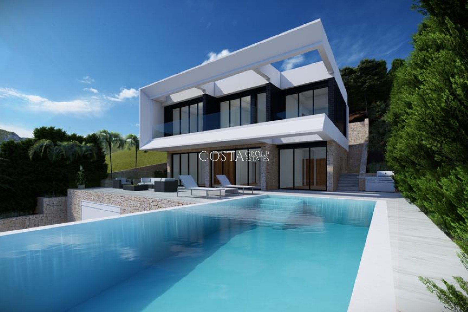 Nowy budynek - Willa -
Altea